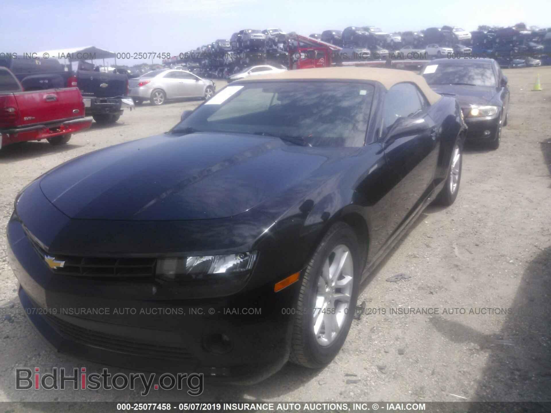 2014 CHEVROLET CAMARO - VIN: 2G1FB3D30E9258650 - Фото 2