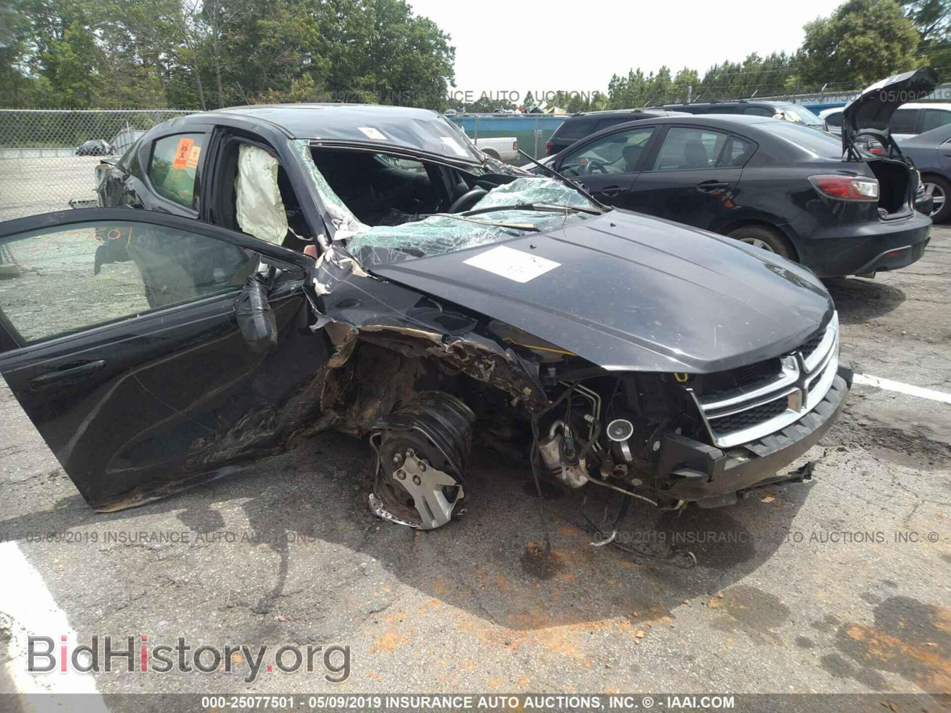 Photo 1C3CDZAB8EN109066 - DODGE AVENGER 2014