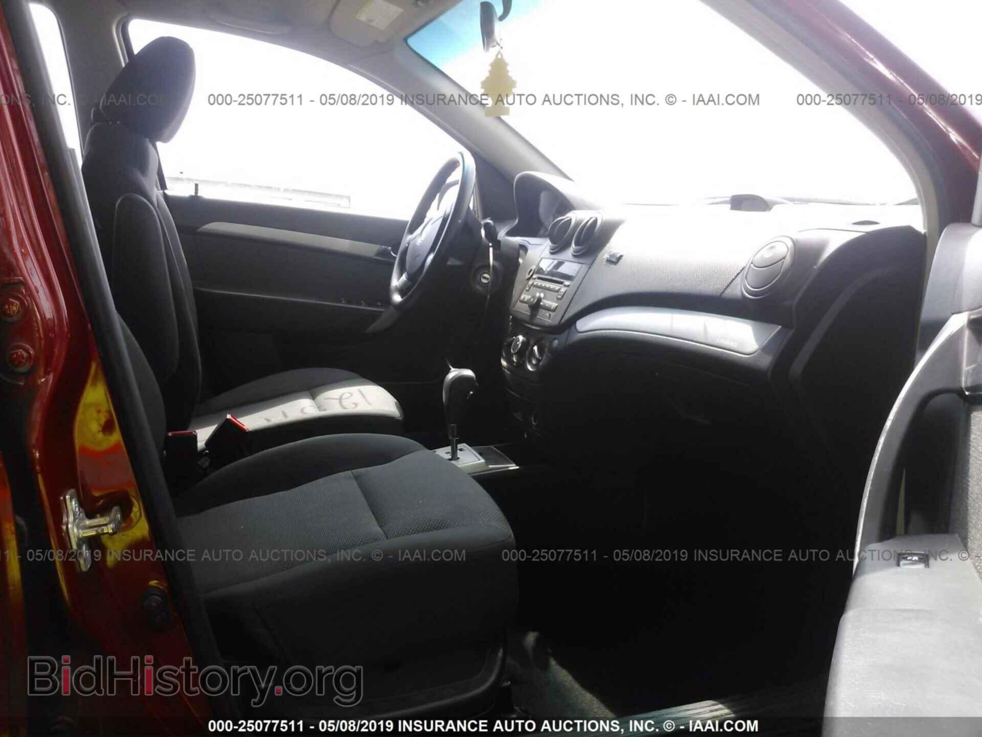 2011 CHEVROLET AVEO - VIN: KL1TD5DEXBB133772 - Фото 5