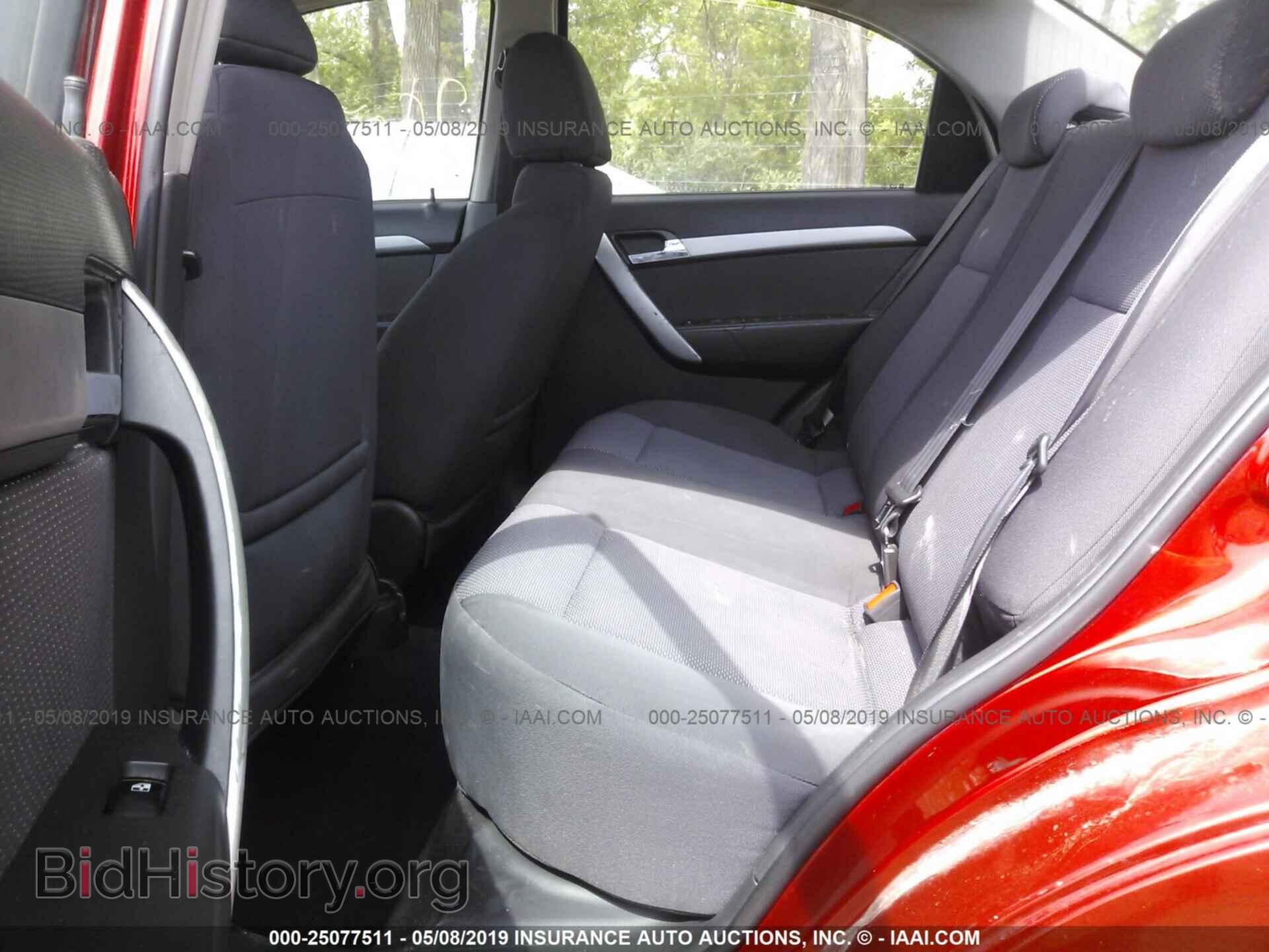 2011 CHEVROLET AVEO - VIN: KL1TD5DEXBB133772 - Фото 8