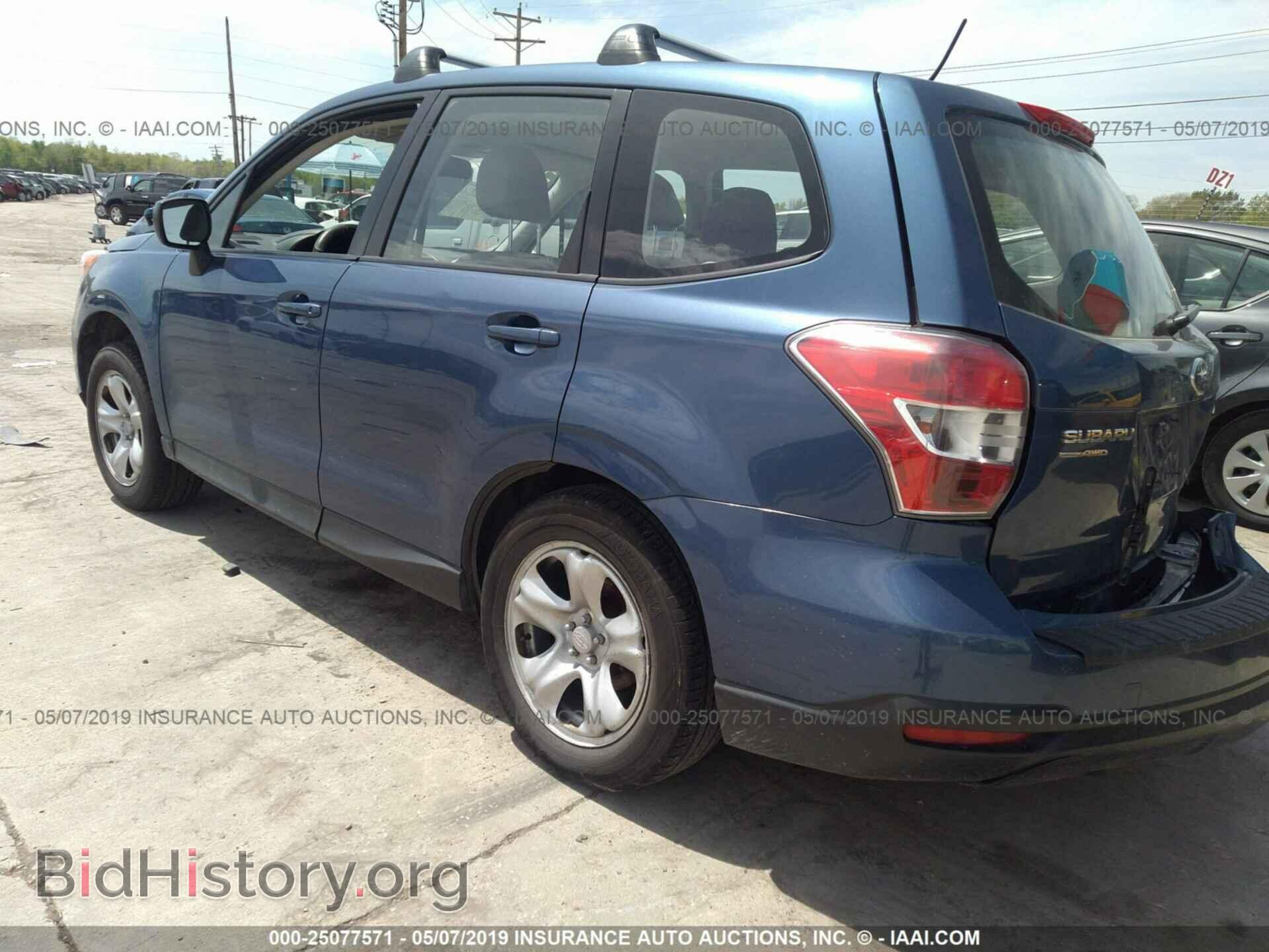 2014 SUBARU FORESTER - VIN: JF2SJAAC9EH510345 - Фото 3