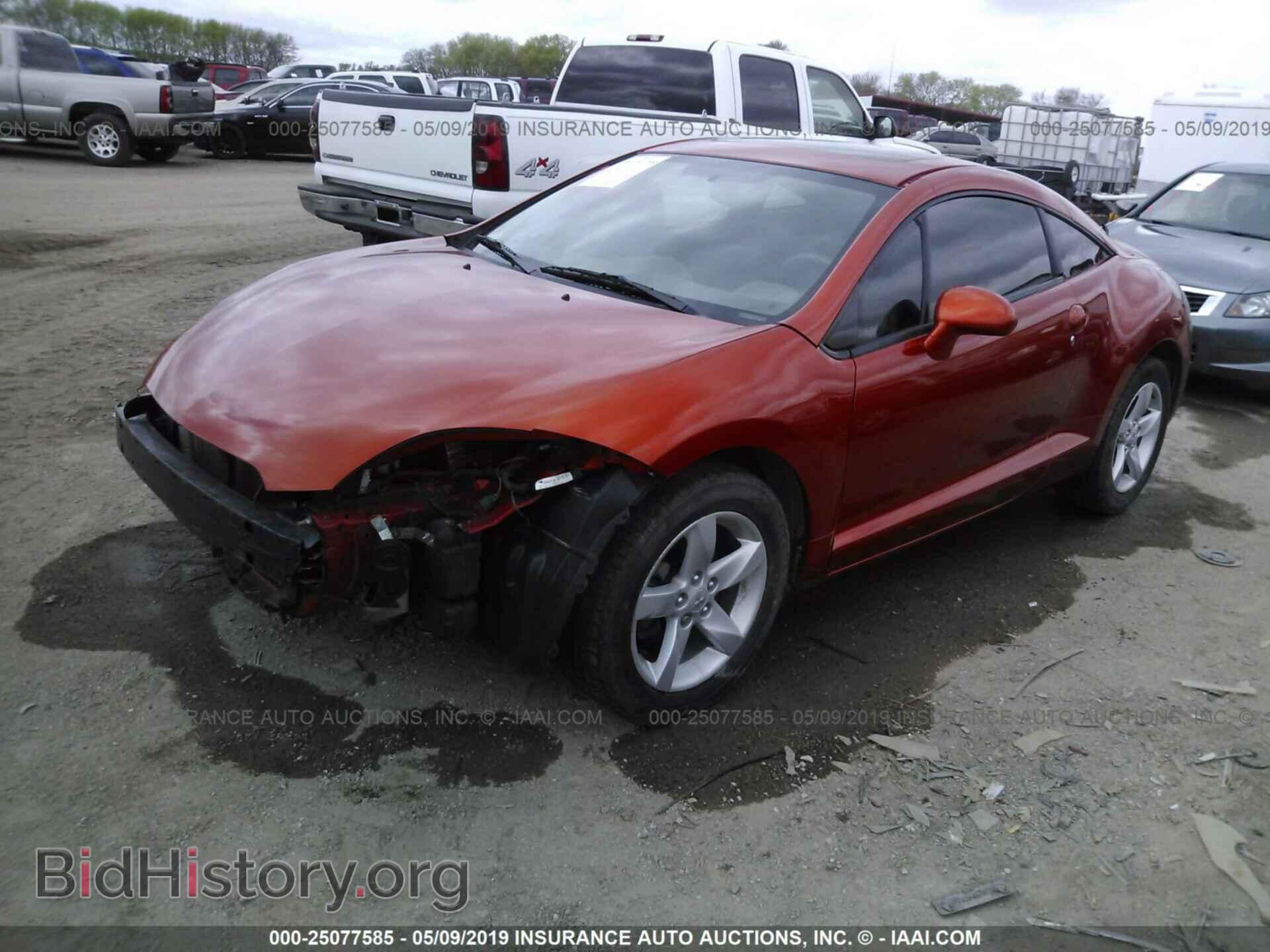 2007 MITSUBISHI ECLIPSE - VIN: 4A3AK24F57E048287 - Фото 2