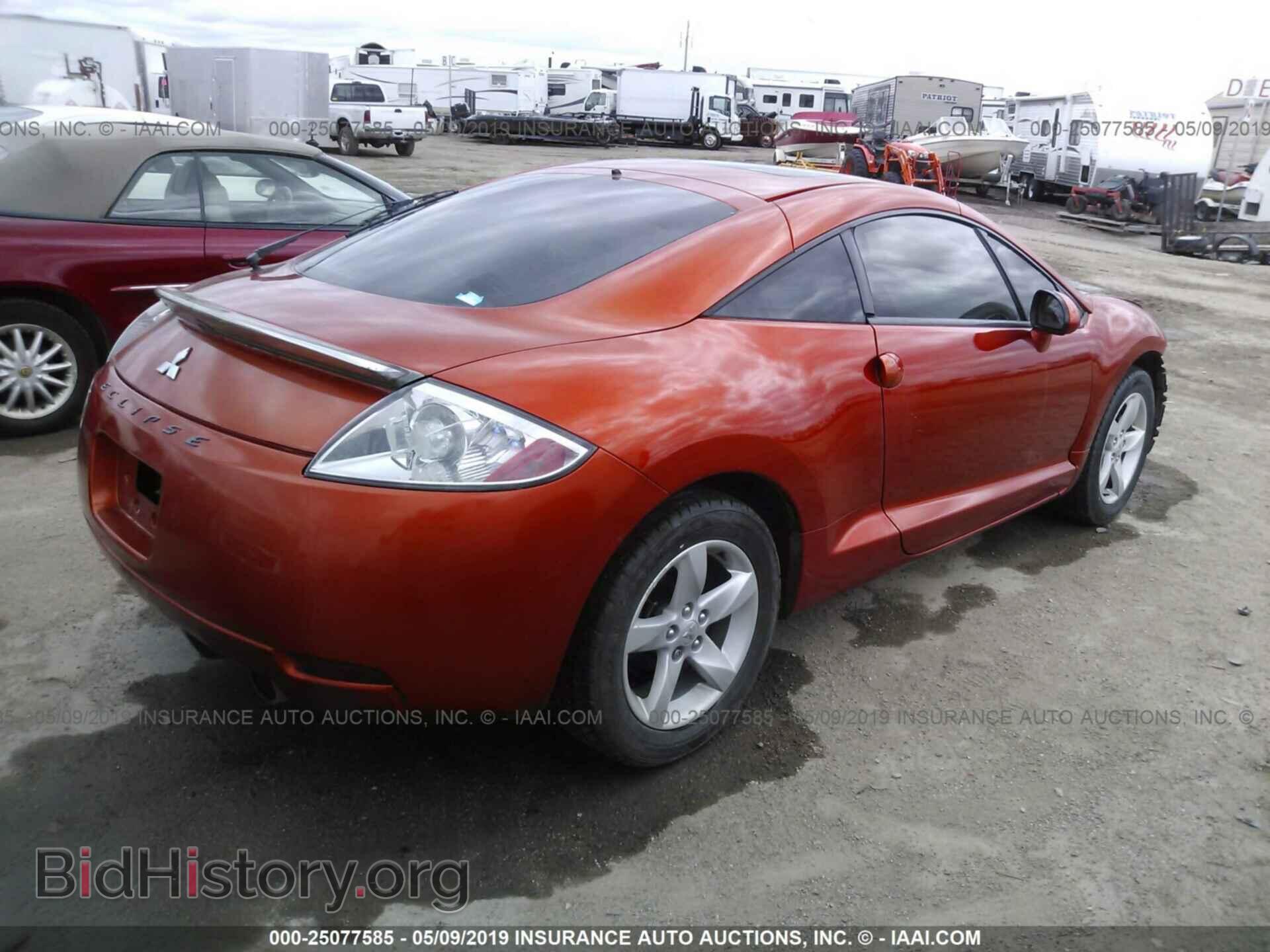 2007 MITSUBISHI ECLIPSE - VIN: 4A3AK24F57E048287 - Фото 4