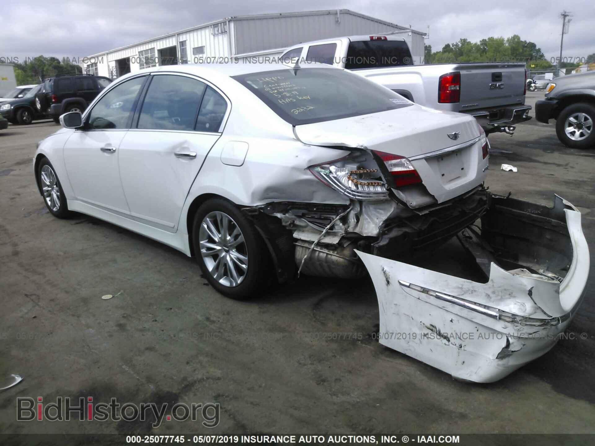 2012 HYUNDAI GENESIS - VIN: KMHGC4DD2CU162232 - Фото 3