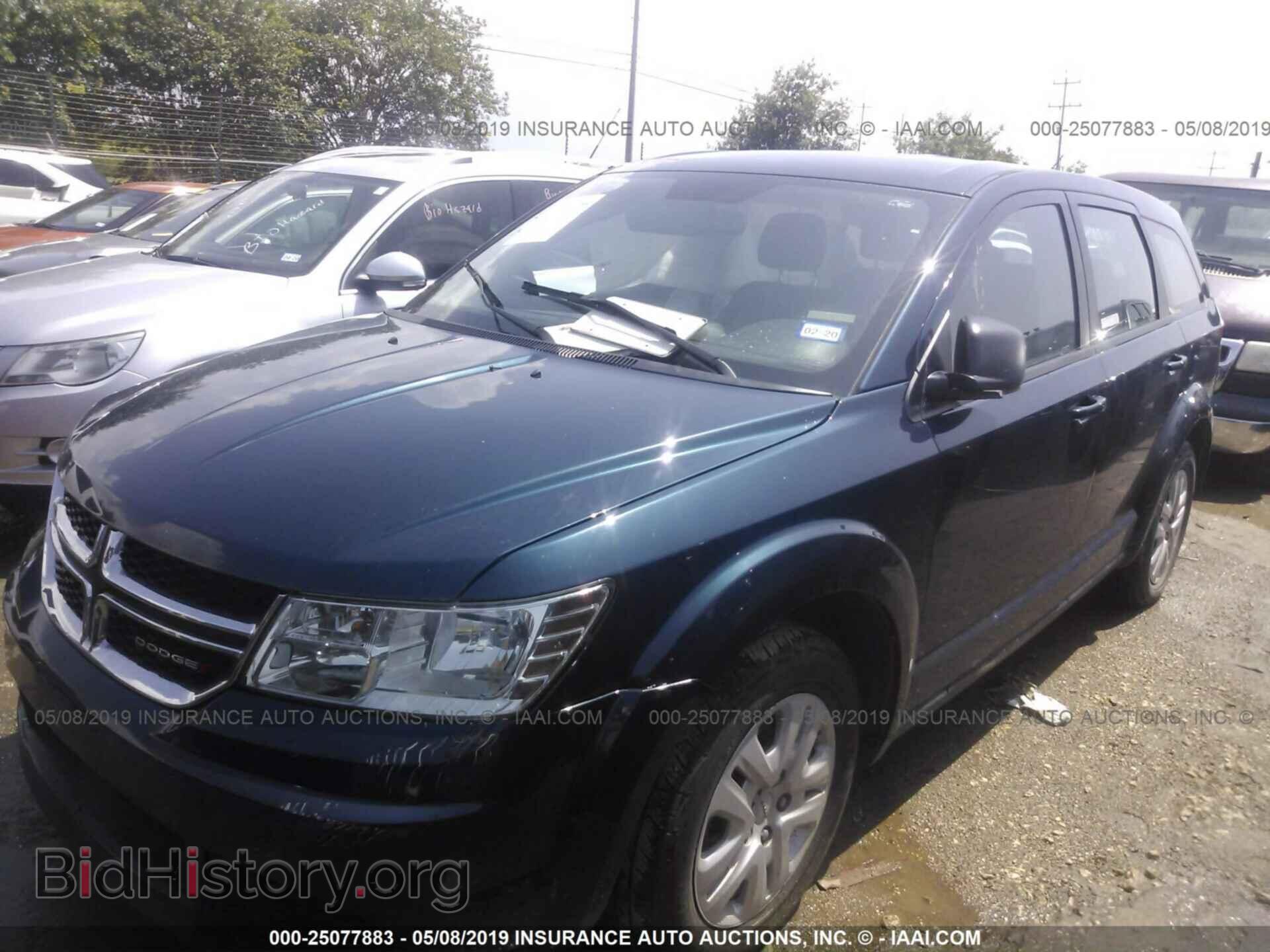 2014 DODGE JOURNEY - VIN: 3C4PDCAB4ET163586 - Фото 2
