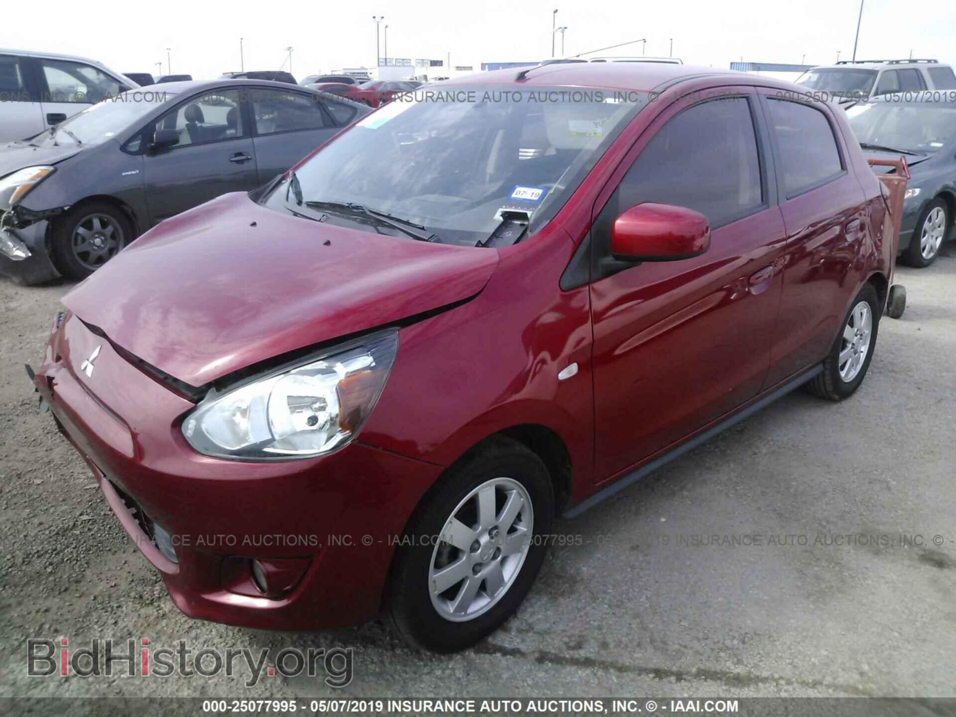 2014 MITSUBISHI MIRAGE - VIN: ML32A4HJ8EH013357 - Фото 2