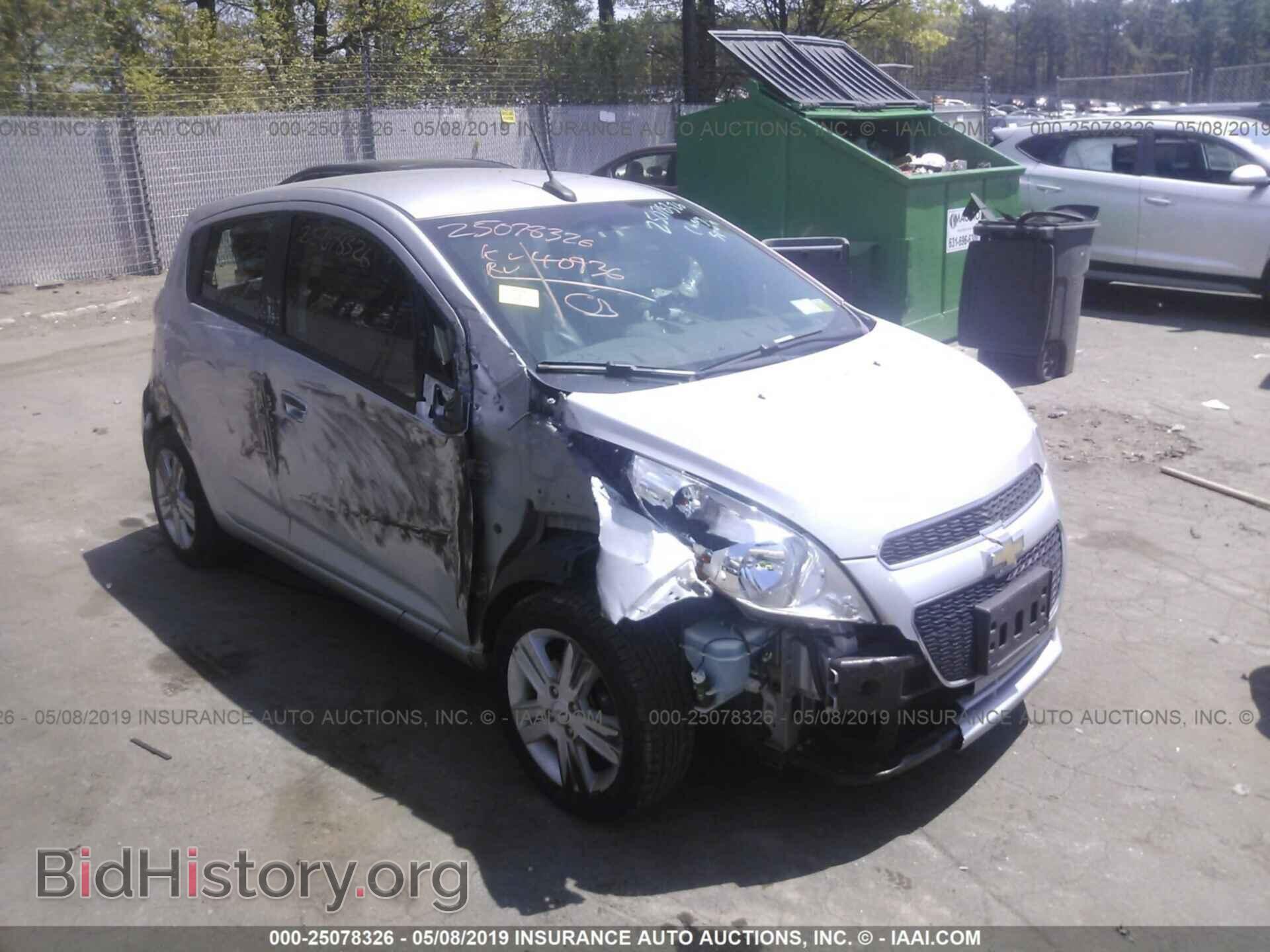 Photo KL8CB6S95EC494103 - CHEVROLET SPARK 2014
