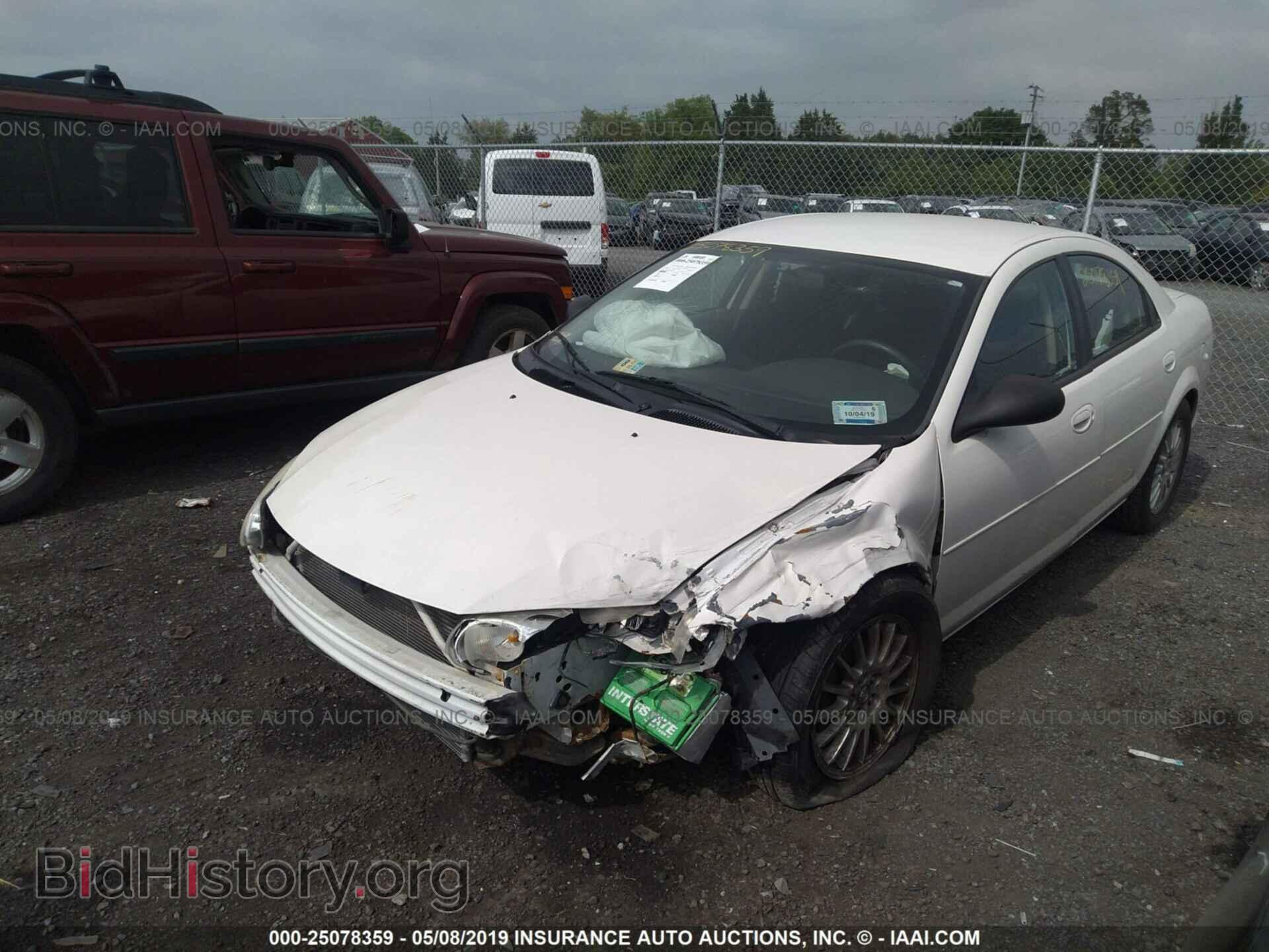 2006 CHRYSLER SEBRING - VIN: 1C3EL56R16N283315 - Фото 2