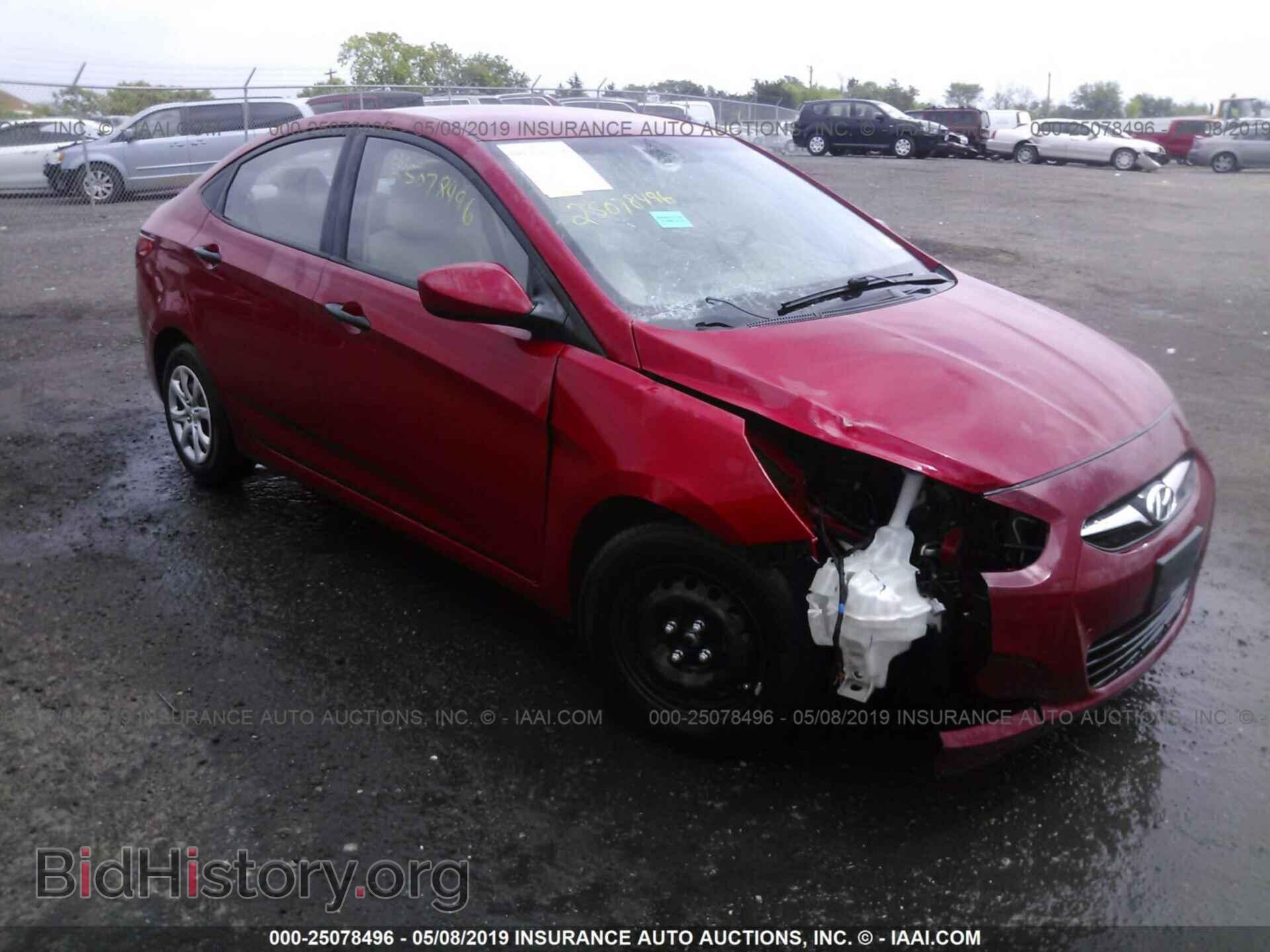 Фотография KMHCT4AE7CU085207 - HYUNDAI ACCENT 2012