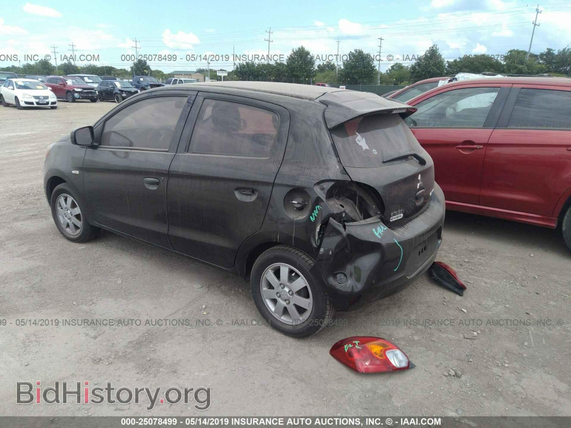 2014 MITSUBISHI MIRAGE - VIN: ML32A4HJ5EH024221 - Фото 3