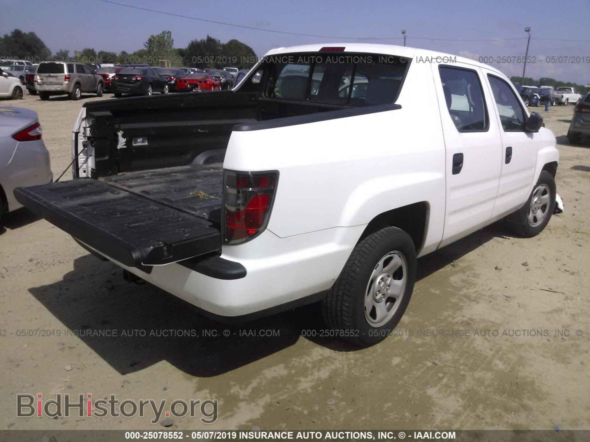 2012 HONDA RIDGELINE - VIN: 5FPYK1F23CB458124 - Фото 4