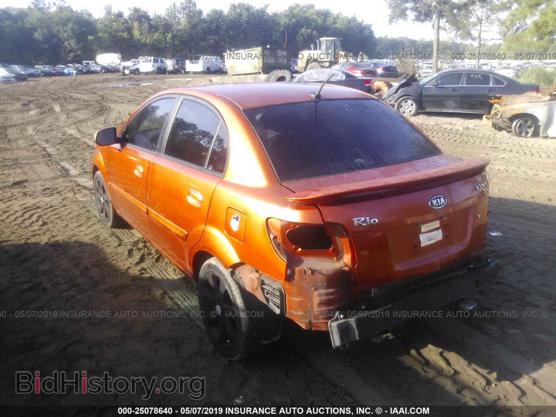 2011 KIA RIO - VIN: KNADH4A32B6950724 - Фото 3