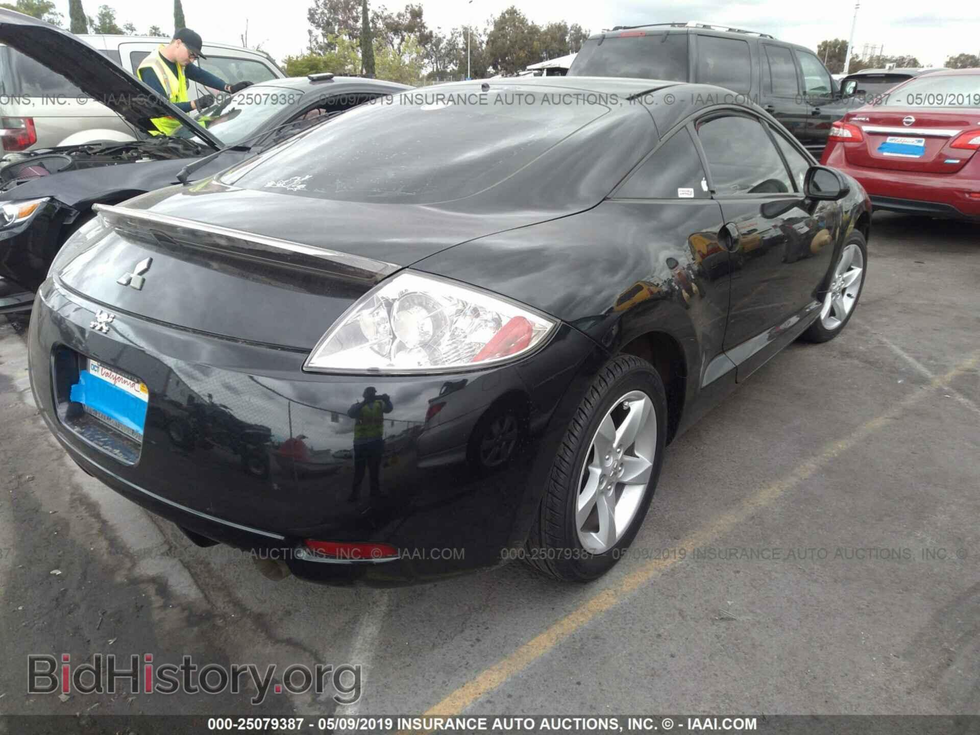 2007 MITSUBISHI ECLIPSE - VIN: 4A3AK24F97E021660 - Фото 4
