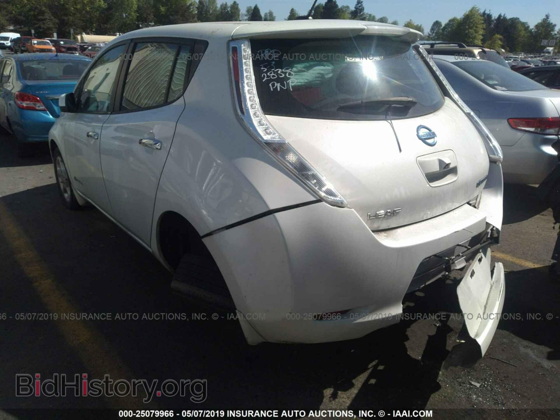 2015 NISSAN LEAF - VIN: 1N4AZ0CP7FC304748 - Фото 3