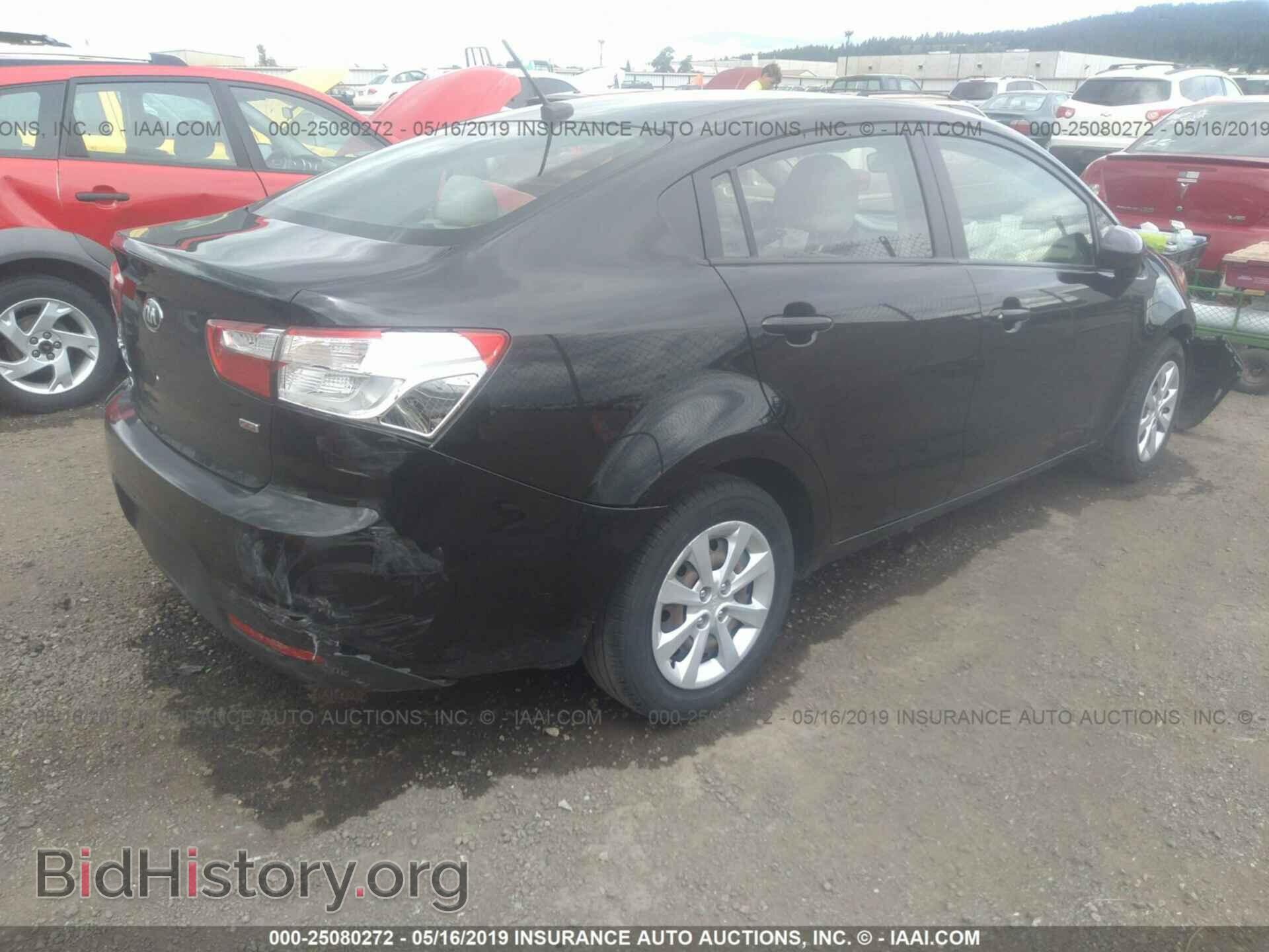 2013 KIA RIO - VIN: KNADM4A30D6251493 - Photo 4