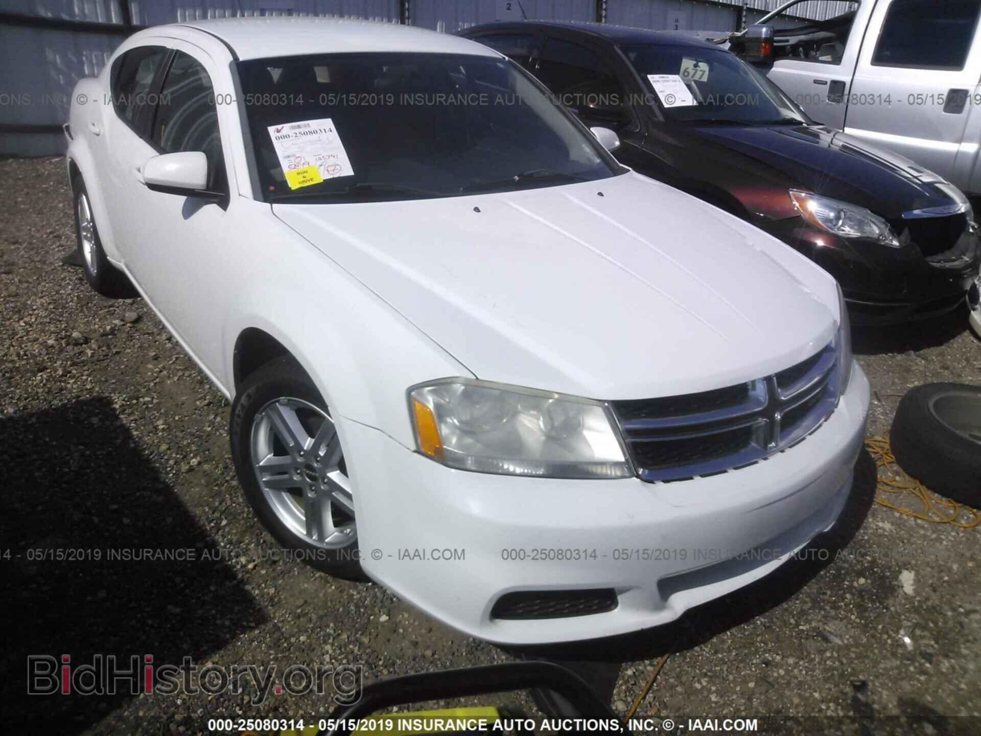 Photo 1C3CDZCB8CN142045 - DODGE AVENGER 2012