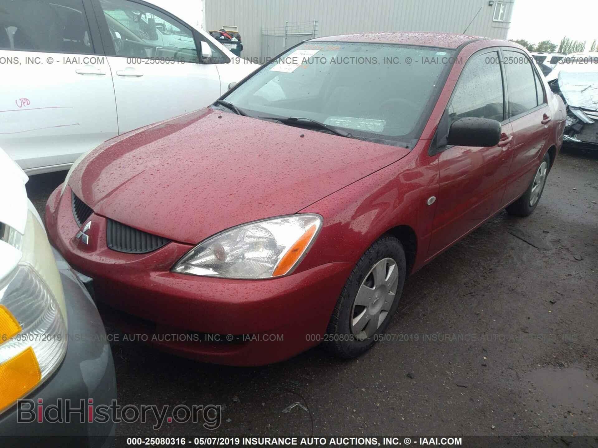 2004 MITSUBISHI LANCER - VIN: JA3AJ26E64U009878 - Photo 2