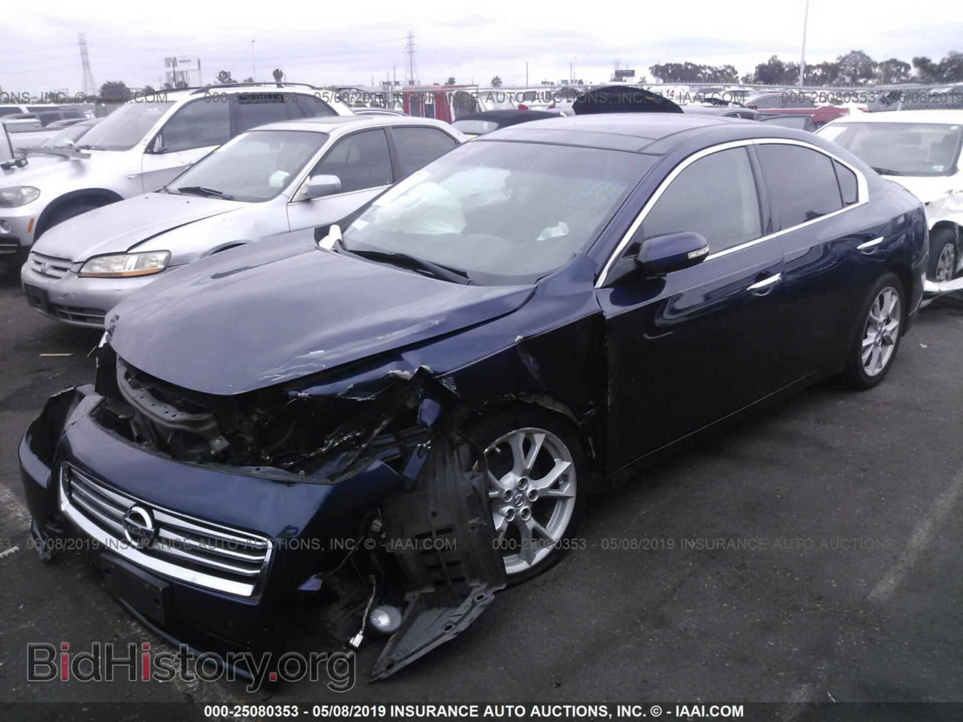 2014 NISSAN MAXIMA - VIN: 1N4AA5AP4EC910384 - Фото 2