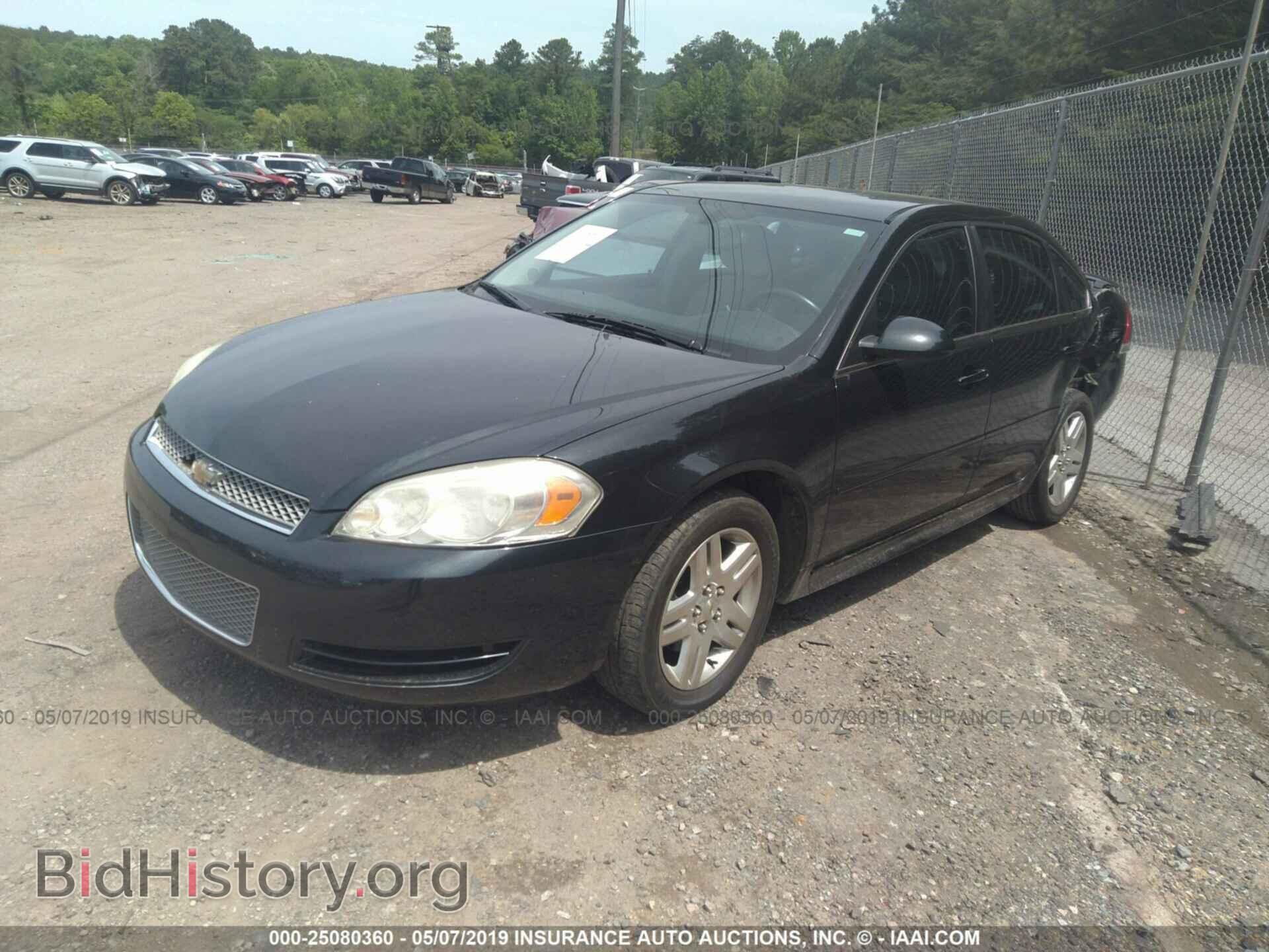 2012 CHEVROLET IMPALA - VIN: 2G1WB5E39C1116903 - Фото 2