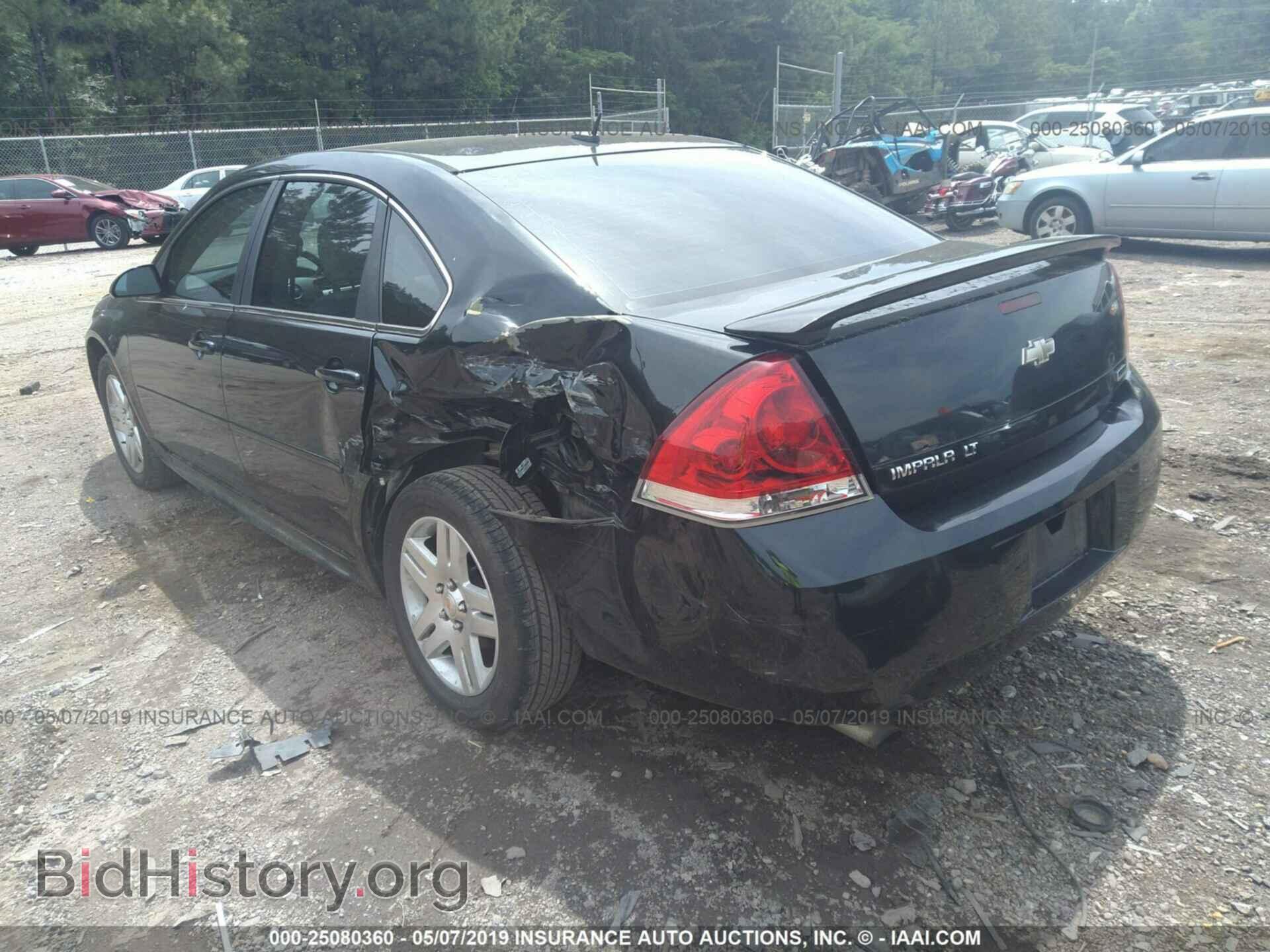 2012 CHEVROLET IMPALA - VIN: 2G1WB5E39C1116903 - Фото 3