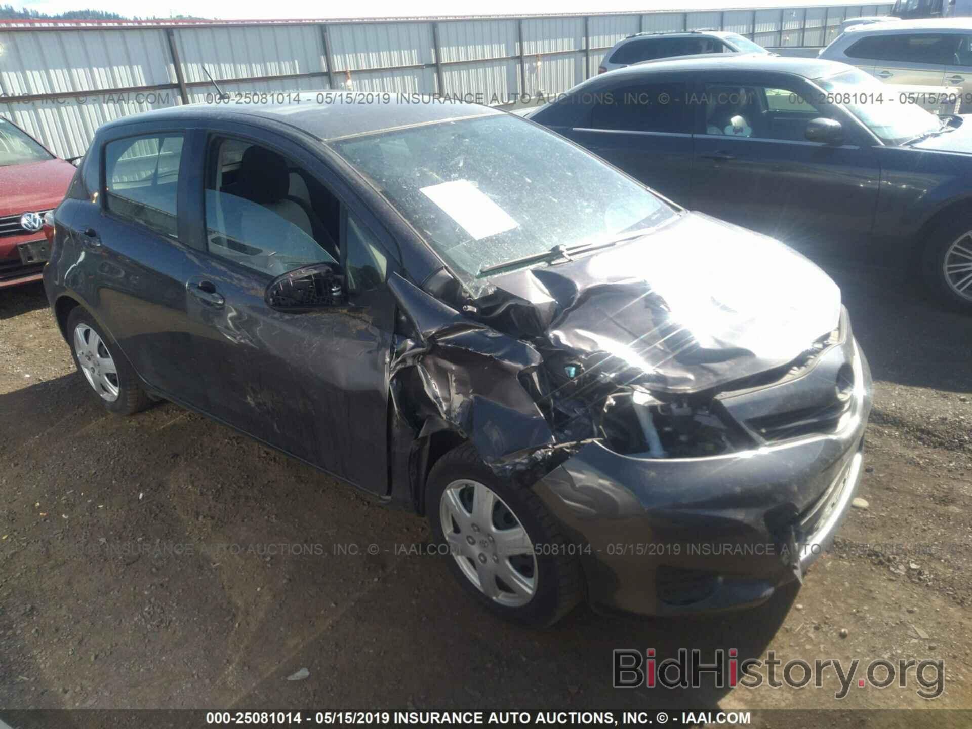 Photo JTDKTUD37CD504876 - TOYOTA YARIS 2012