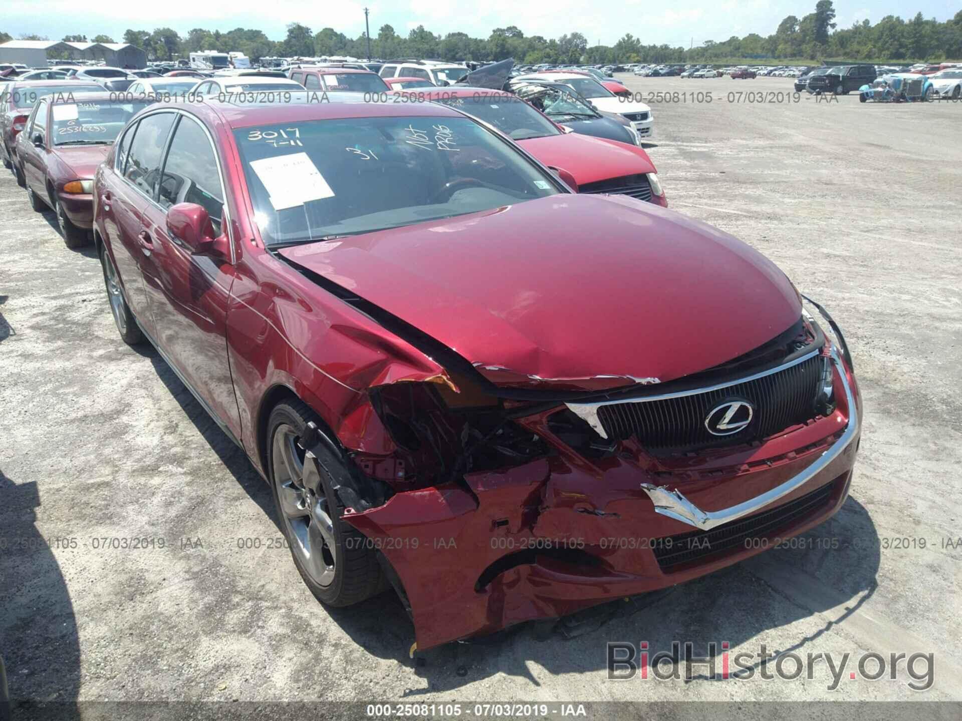 Photo JTHBL96S385001265 - LEXUS GS 2008