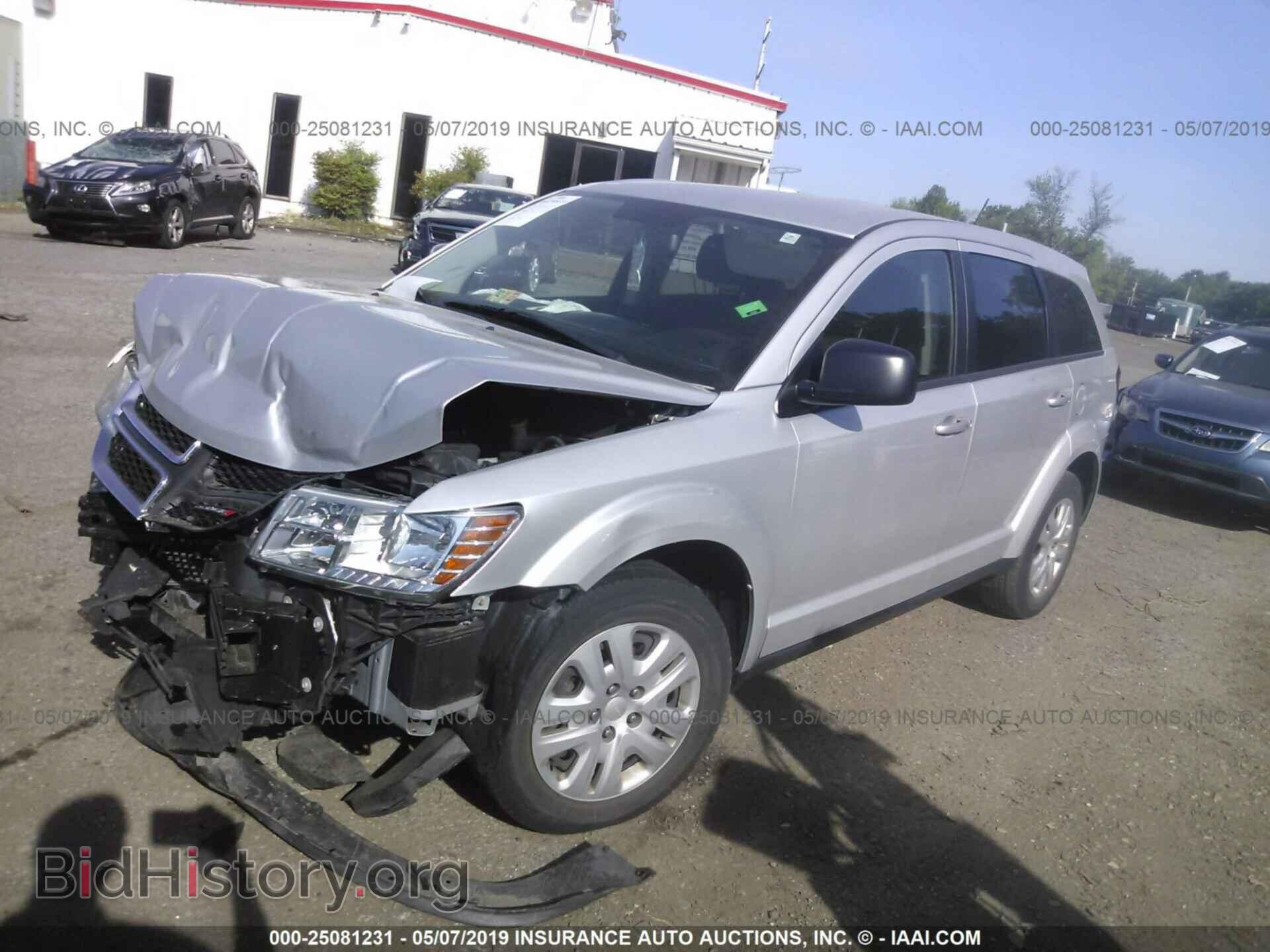 2014 DODGE JOURNEY - VIN: 3C4PDCAB4ET237542 - Фото 2
