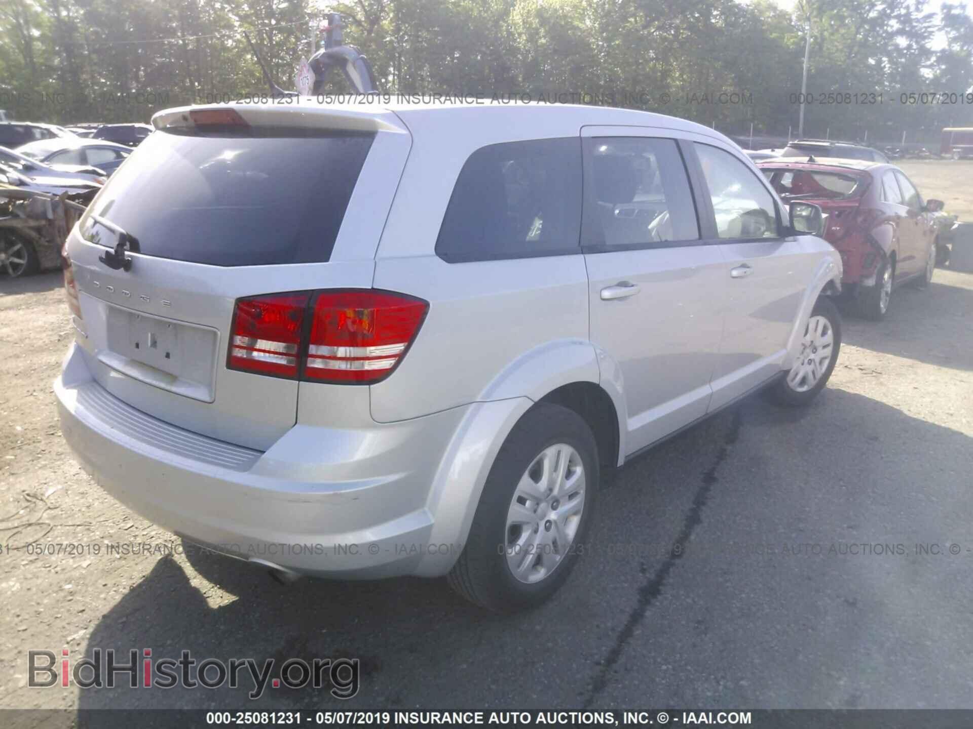 2014 DODGE JOURNEY - VIN: 3C4PDCAB4ET237542 - Фото 4