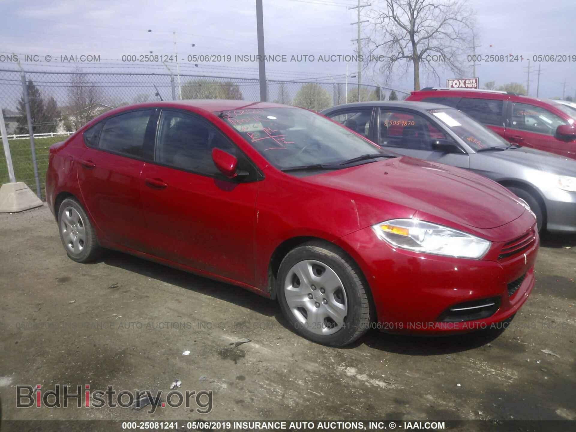 Фотография 1C3CDFAAXED542058 - DODGE DART 2014