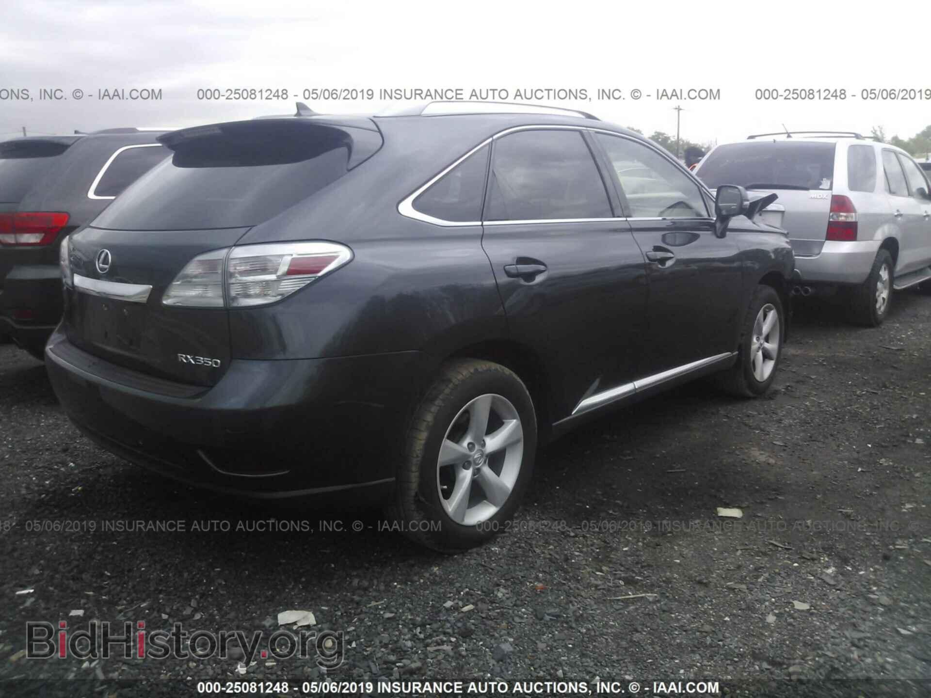 2011 LEXUS RX - VIN: 2T2BK1BA3BC098816 - Photo 4