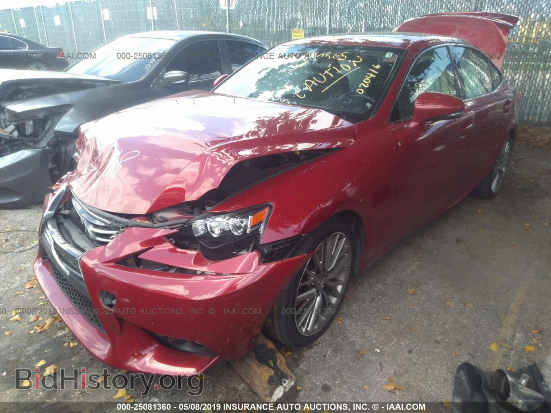 2014 LEXUS IS - VIN: JTHBF1D26E5020416 - Фото 2