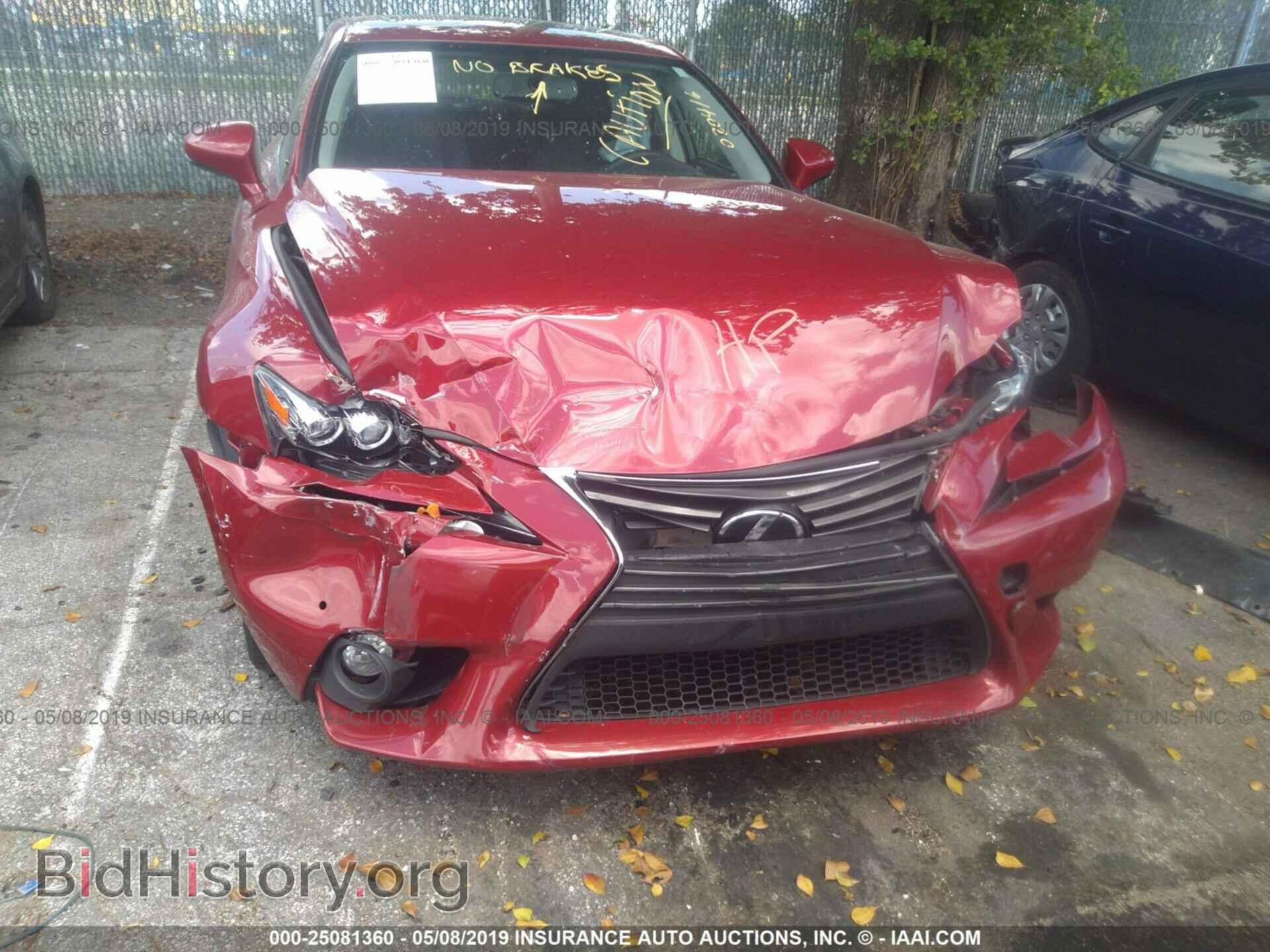 2014 LEXUS IS - VIN: JTHBF1D26E5020416 - Фото 6