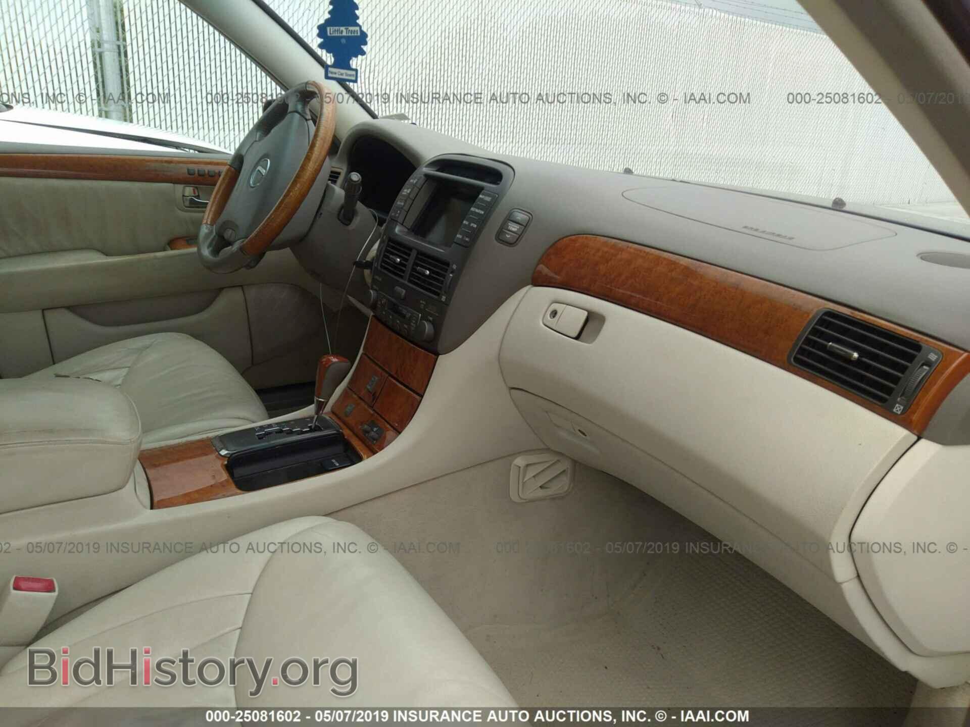 2001 LEXUS LS - VIN: JTHBN30F510050747 - Photo 5