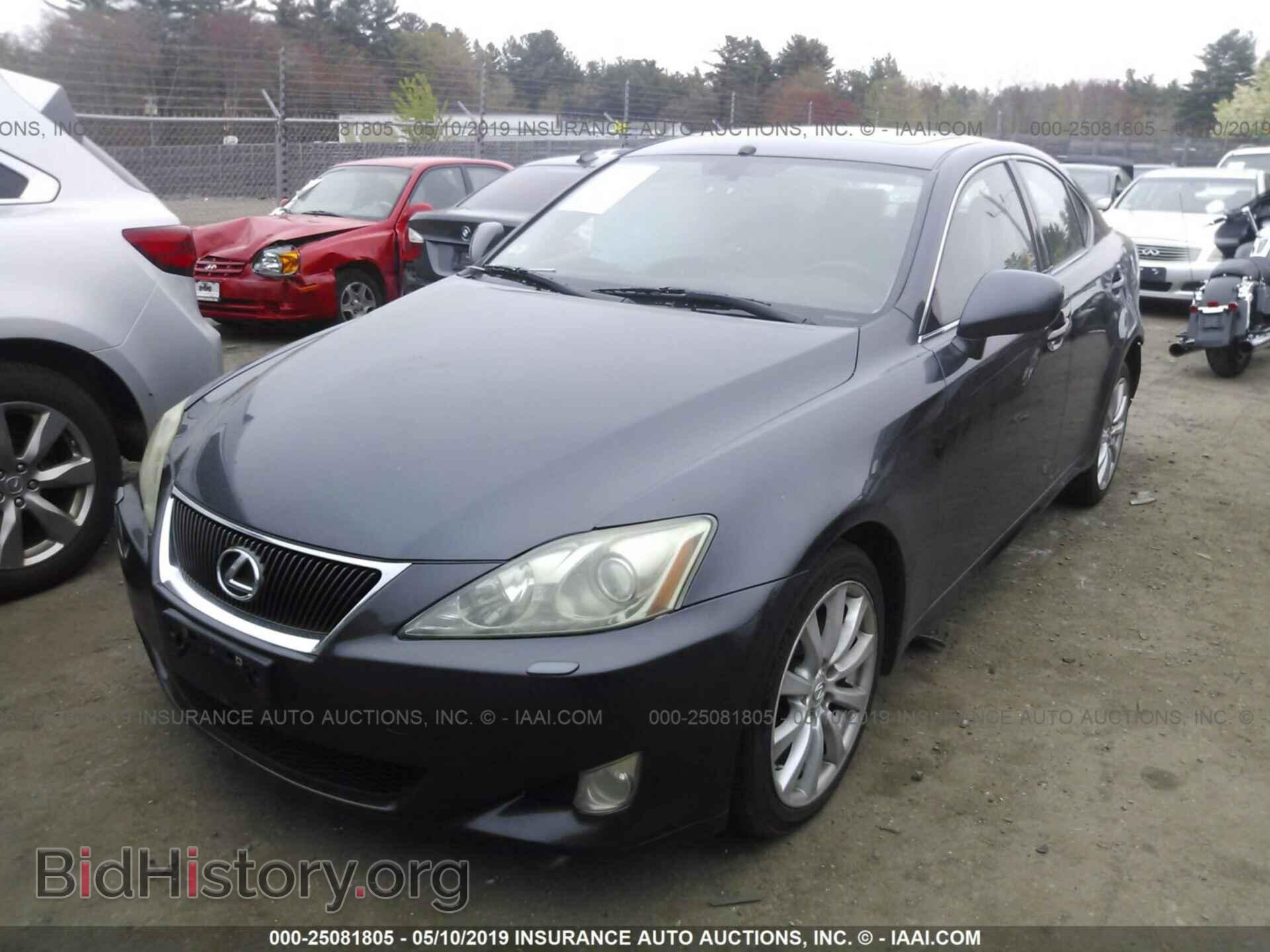 2007 LEXUS IS - VIN: JTHCK262272010764 - Фото 2