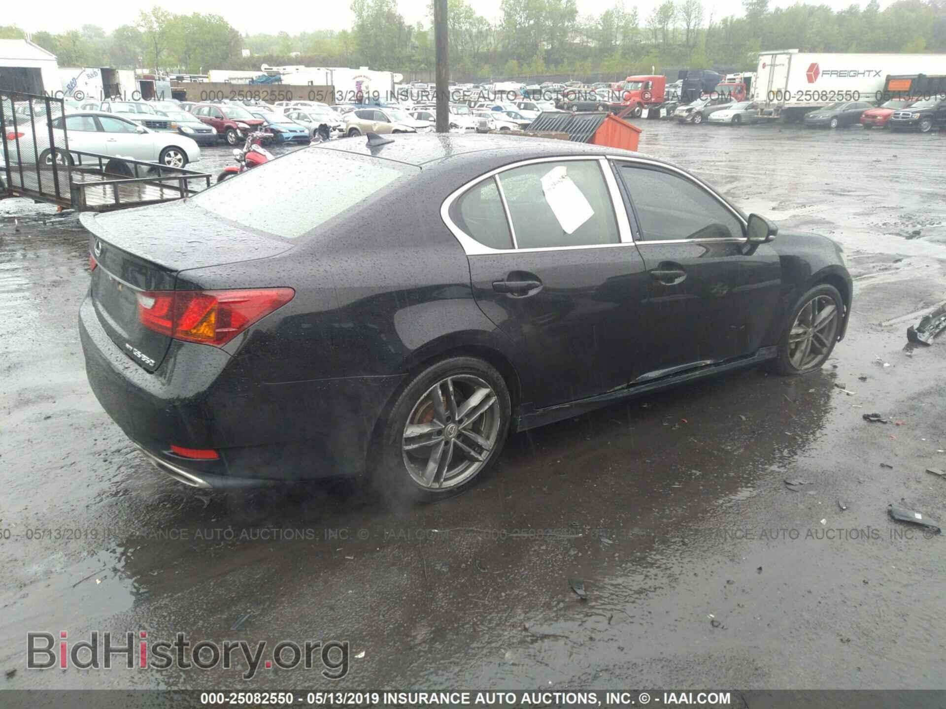 2013 LEXUS GS - VIN: JTHCE1BL3D5017877 - Фото 4