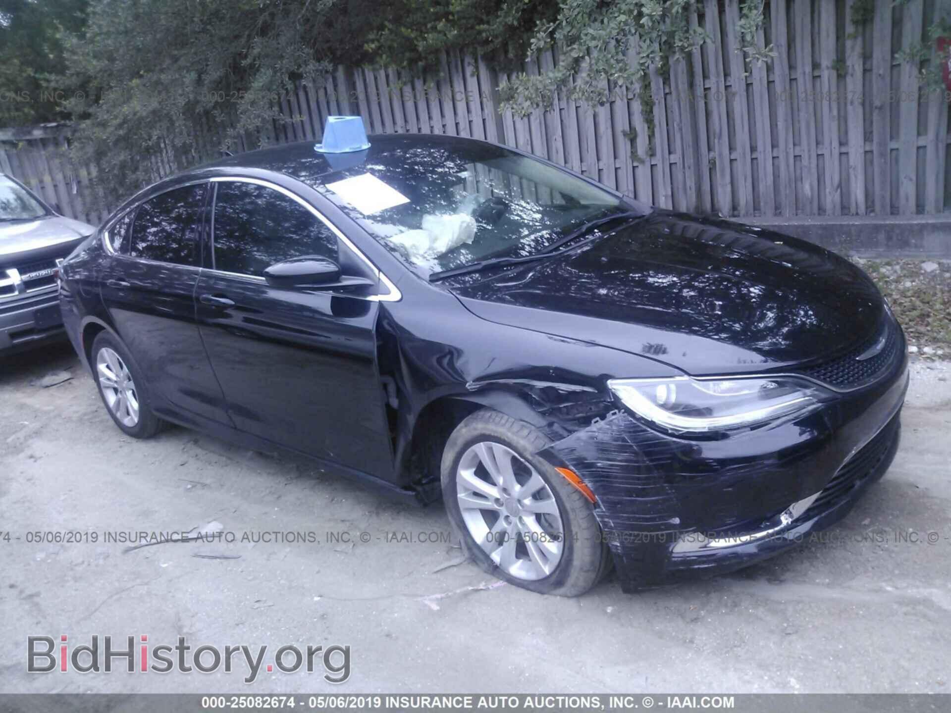 Photo 1C3CCCAG2GN182805 - CHRYSLER 200 2016