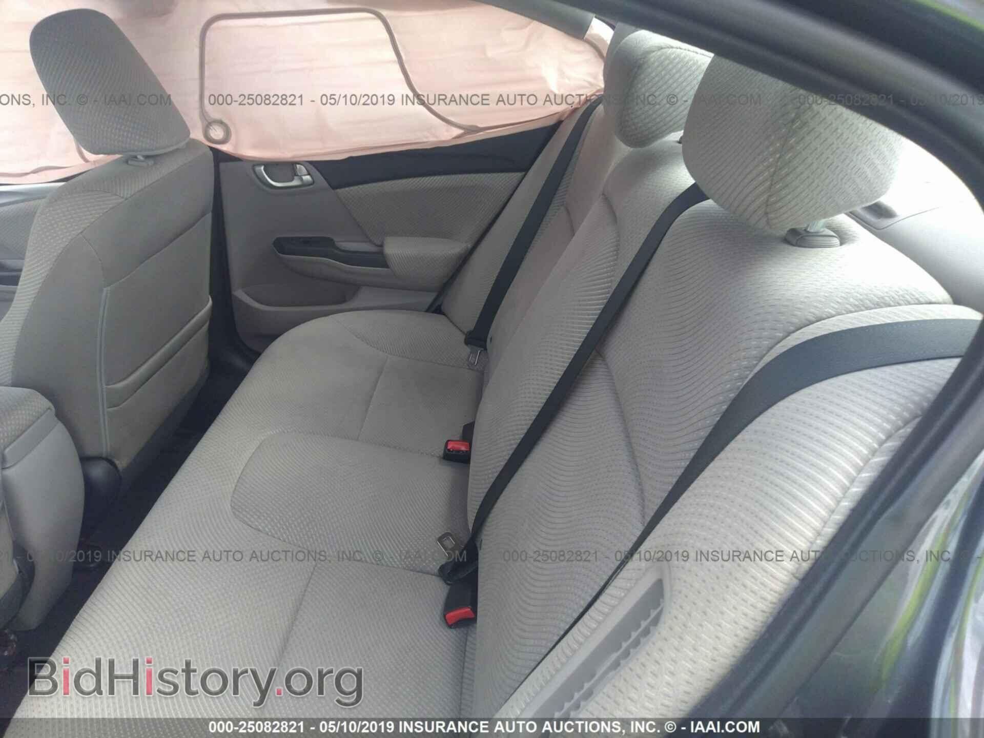 2013 HONDA CIVIC - VIN: 19XFB4F22DE002396 - Фото 8