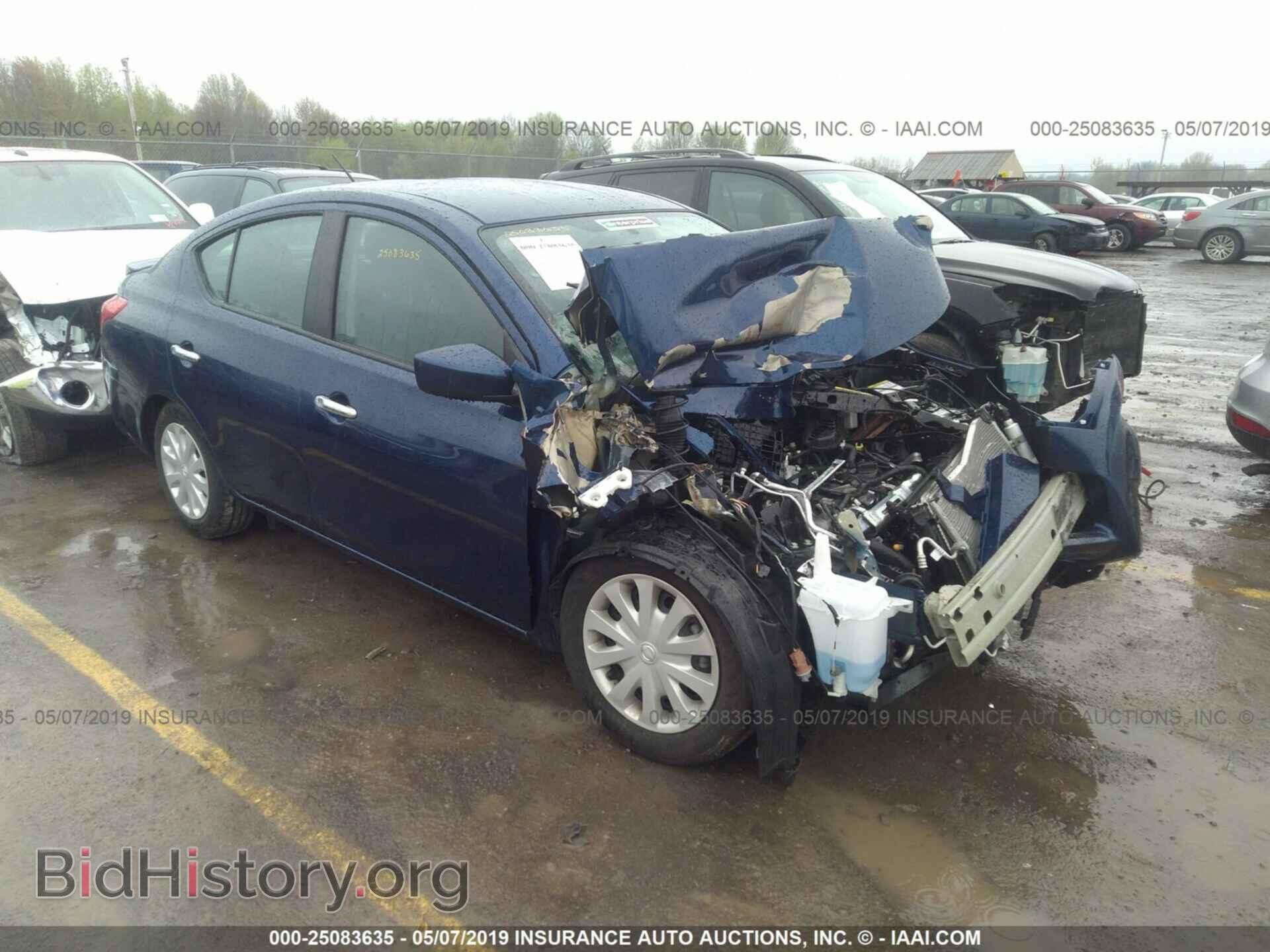 Фотография 3N1CN7AP3KL824697 - NISSAN VERSA 2019