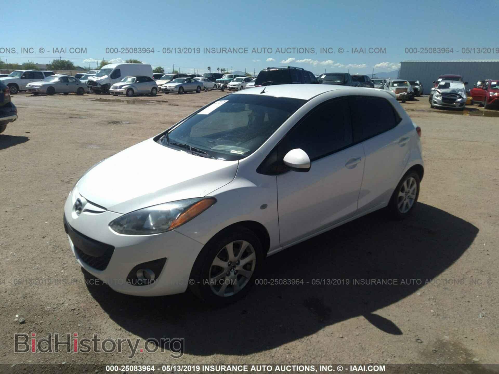 2013 MAZDA MAZDA2 - VIN: JM1DE1LY3D0160468 - Фото 2