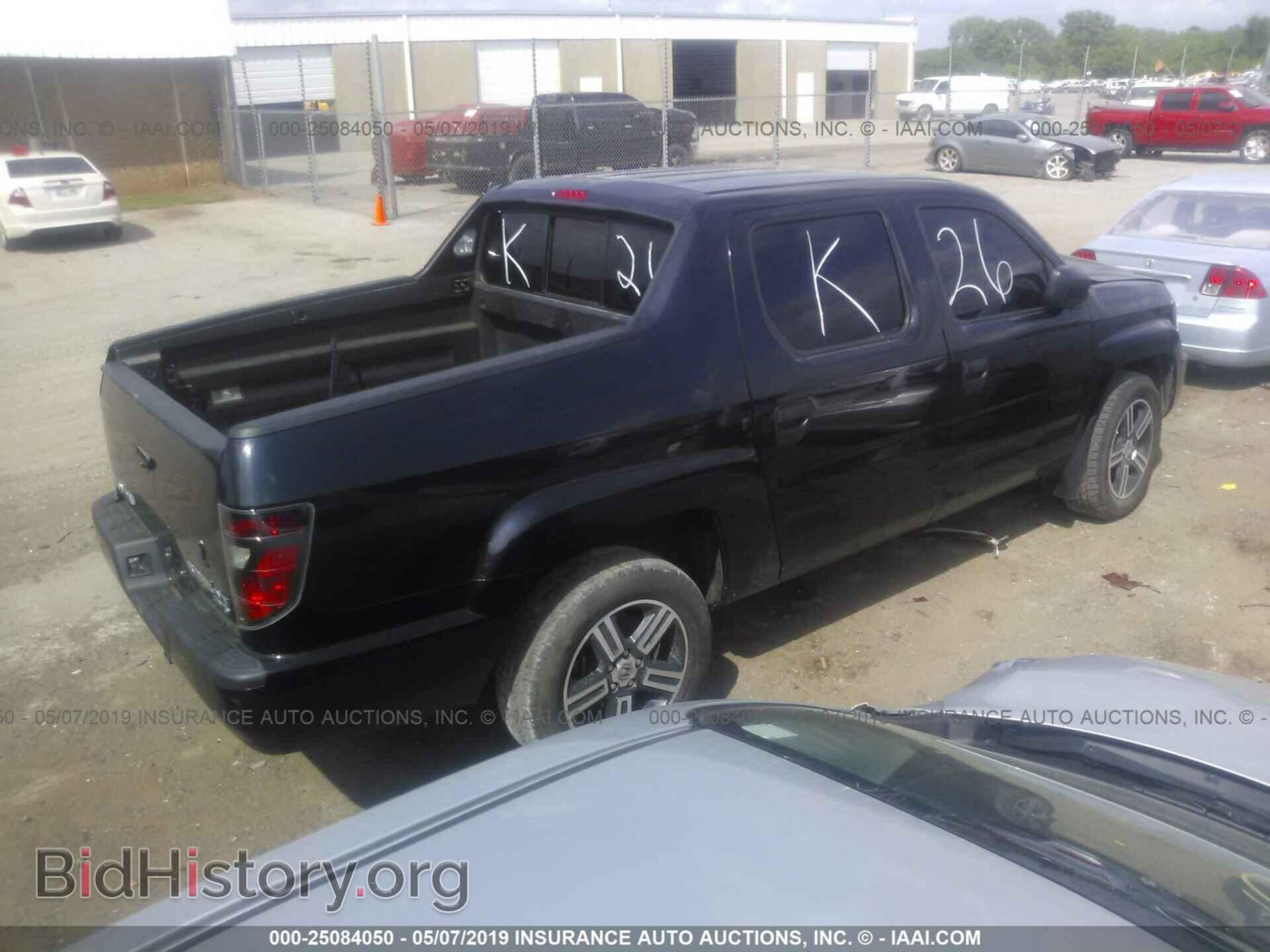 2013 HONDA RIDGELINE - VIN: 5FPYK1F79DB005364 - Фото 4