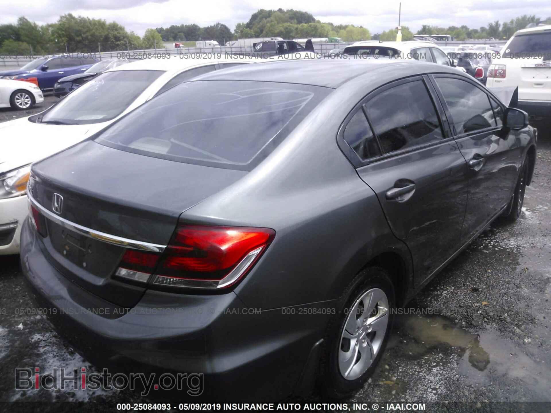 2013 HONDA CIVIC - VIN: 2HGFB2F55DH557766 - Фото 4