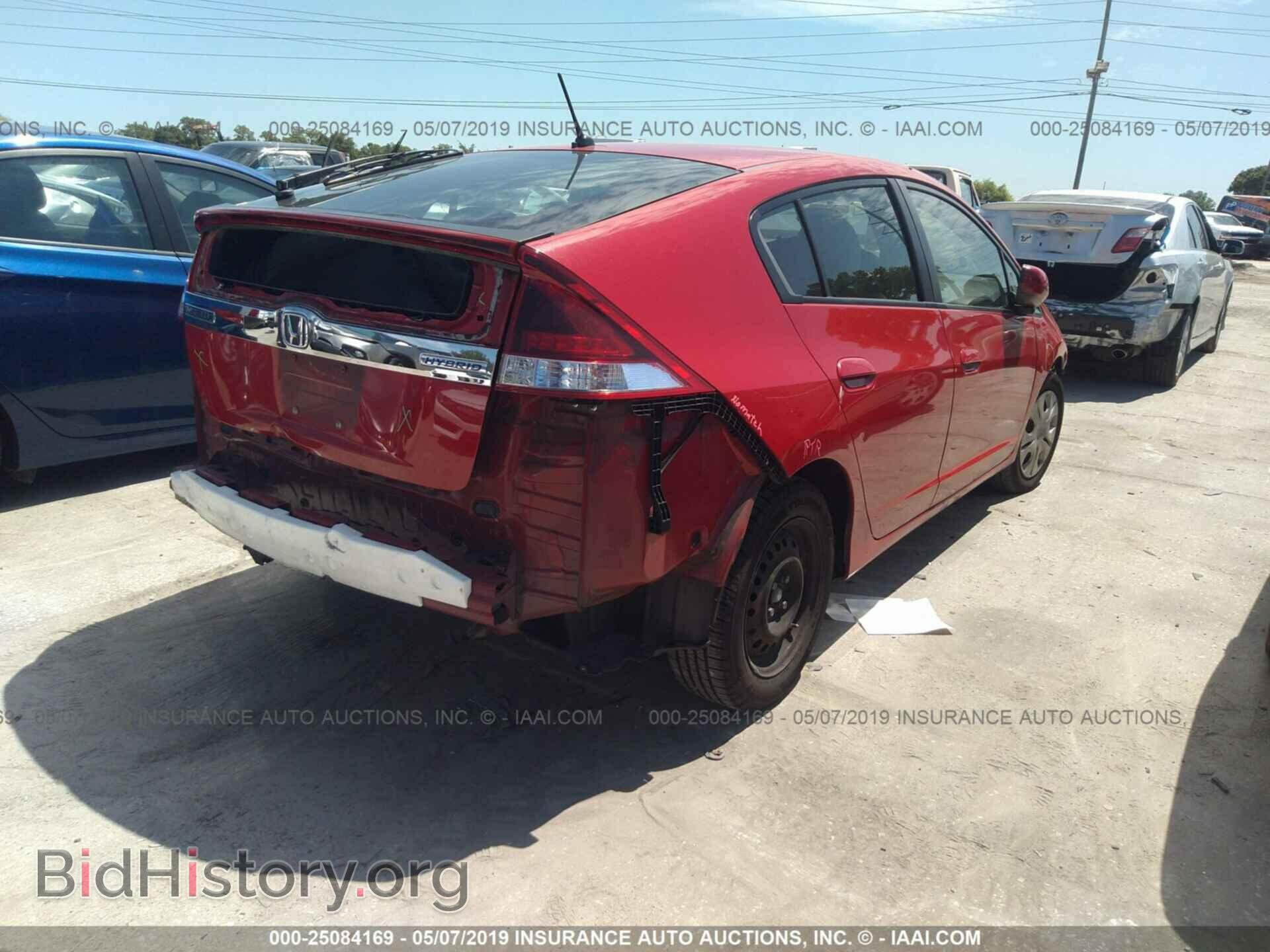 2012 HONDA INSIGHT - VIN: JHMZE2H39CS003229 - Photo 4
