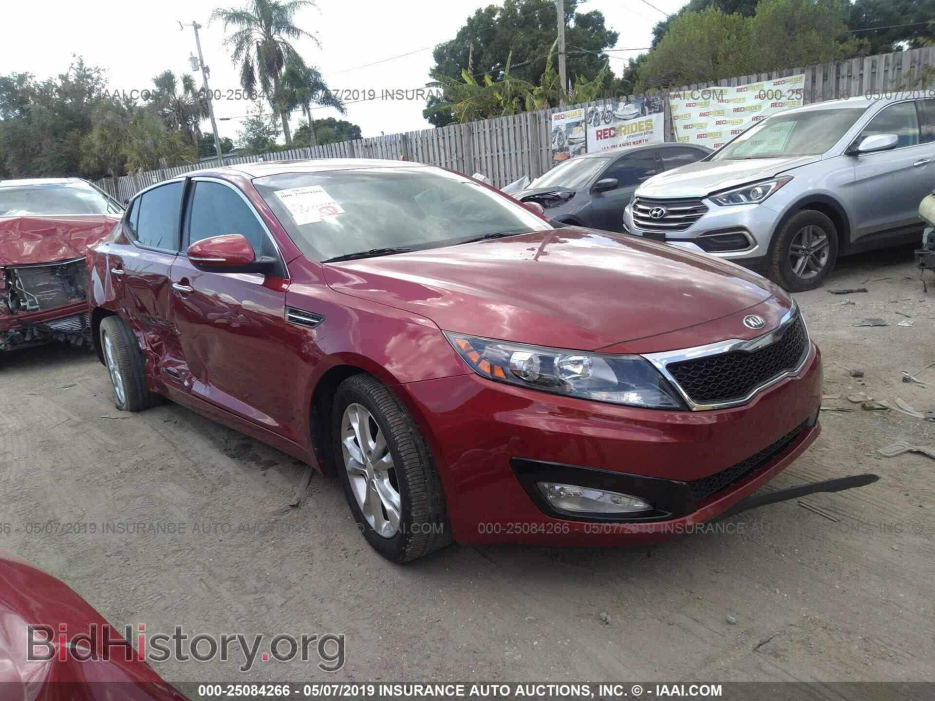 Фотография 5XXGN4A78DG153796 - KIA OPTIMA 2013