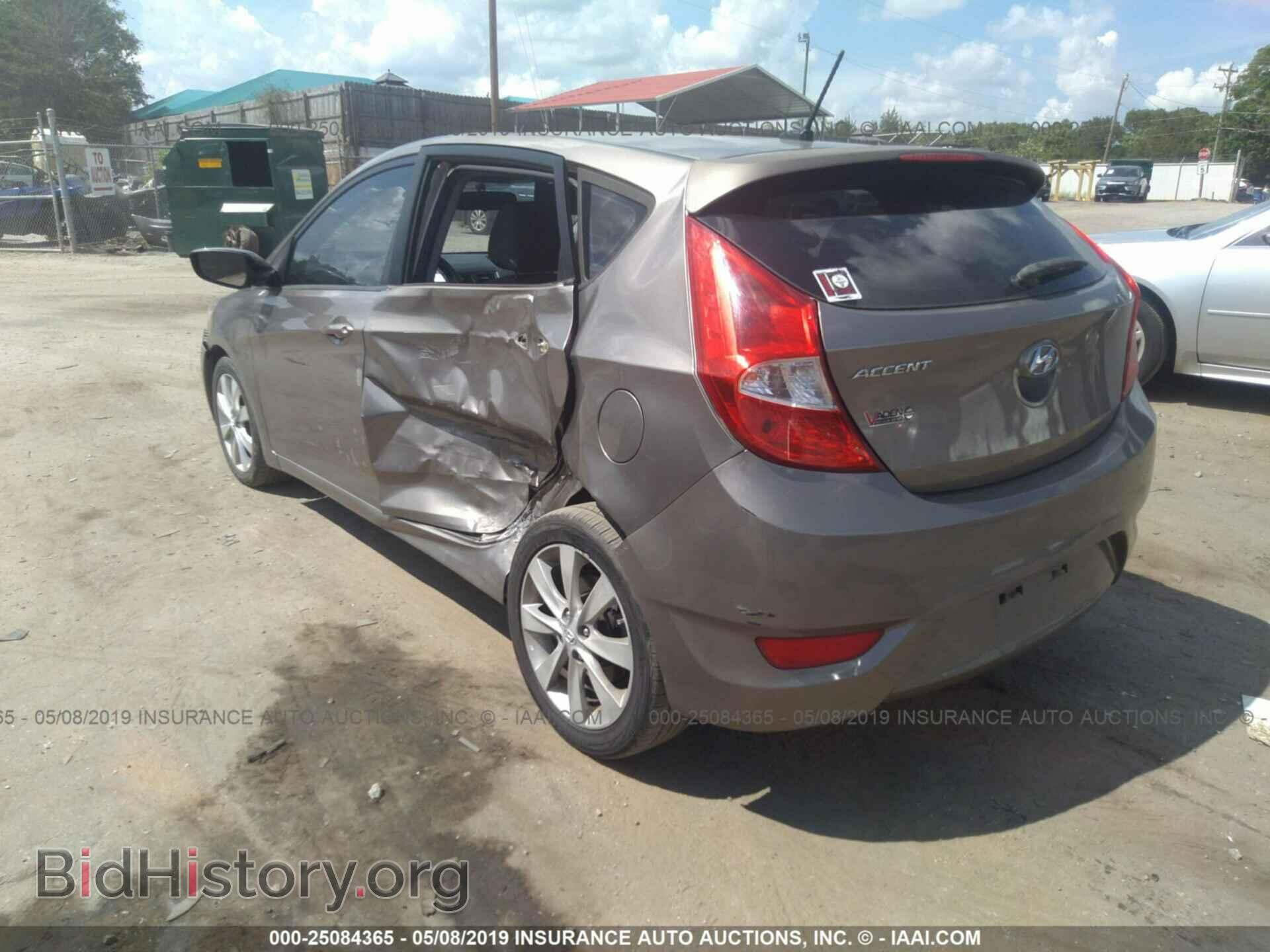 2013 HYUNDAI ACCENT - VIN: KMHCU5AE9DU061897 - Фото 3