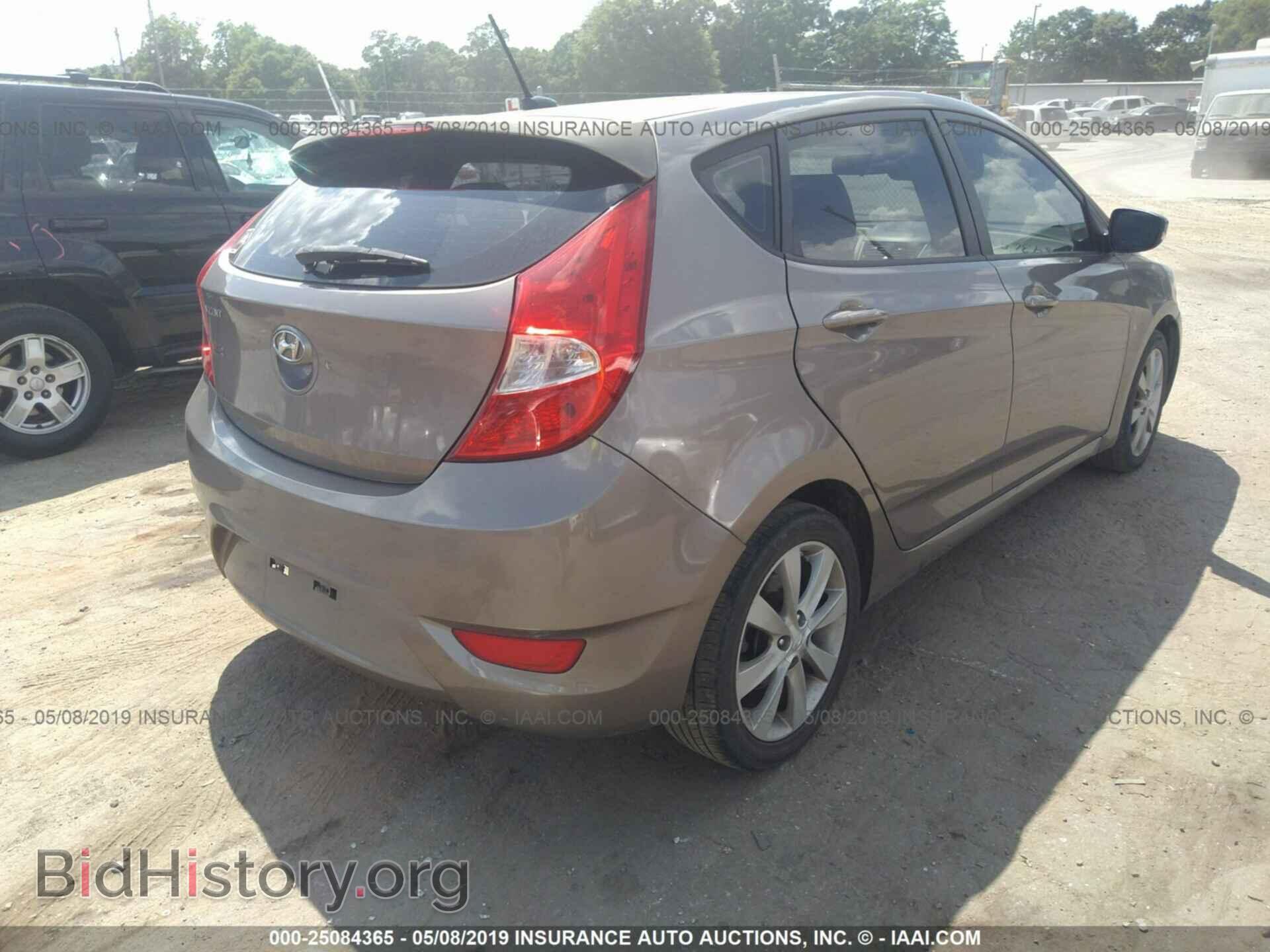 2013 HYUNDAI ACCENT - VIN: KMHCU5AE9DU061897 - Фото 4