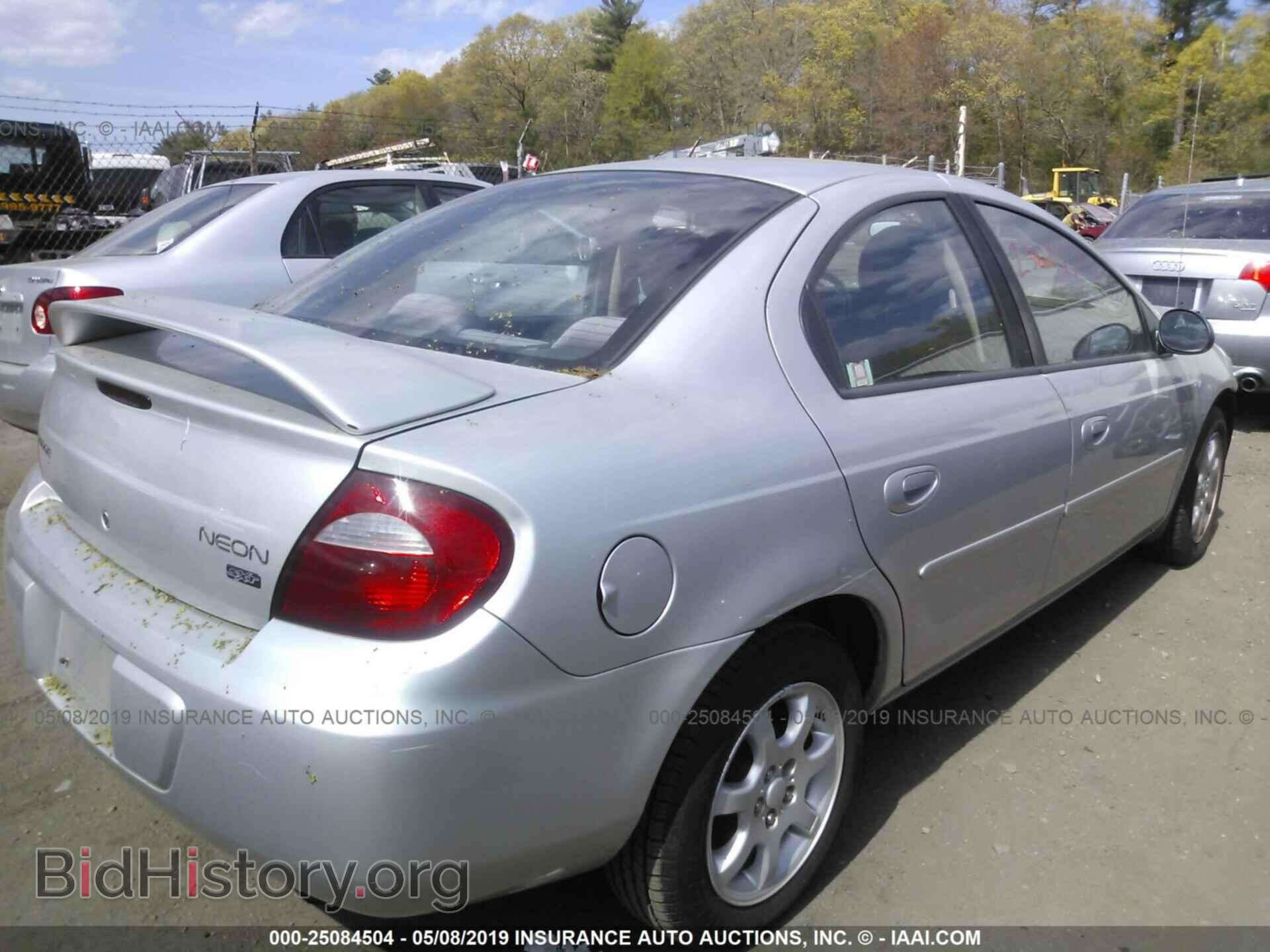 2003 DODGE NEON - VIN: 1B3ES56C33D100607 - Фото 4