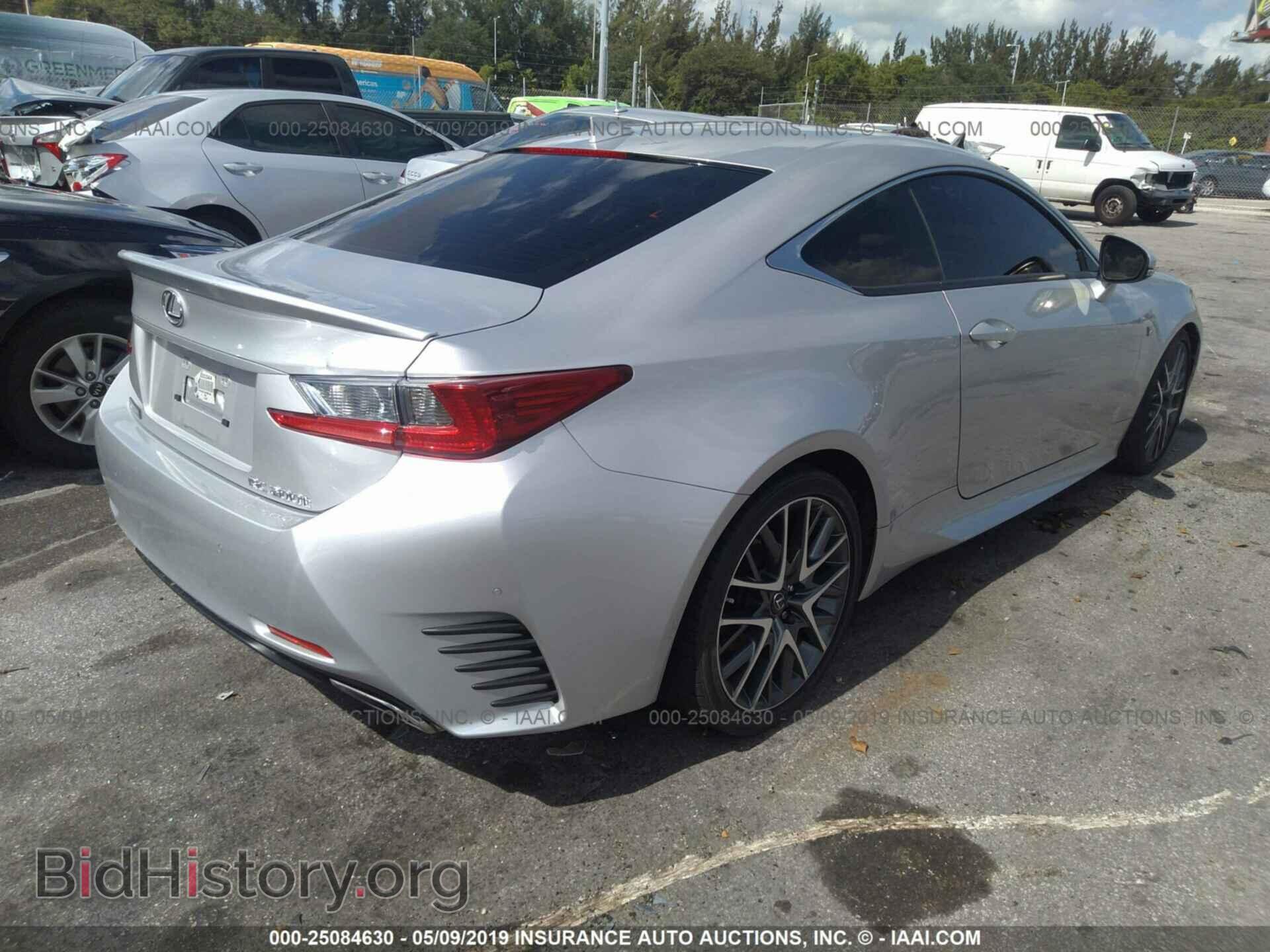 2016 LEXUS RC - VIN: JTHHA5BC2G5003109 - Фото 4