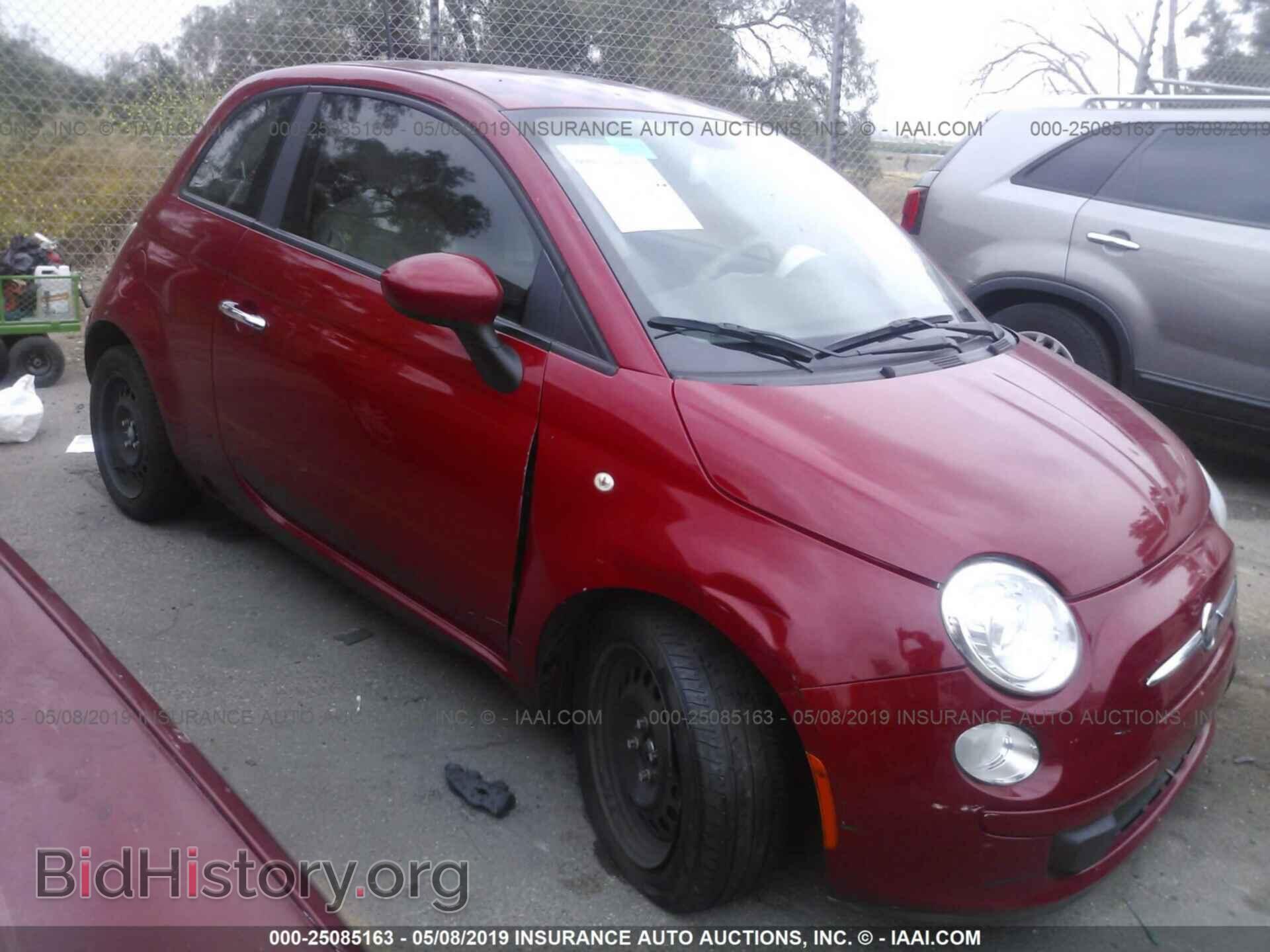 Photo 3C3CFFAR8CT383709 - FIAT 500 2012
