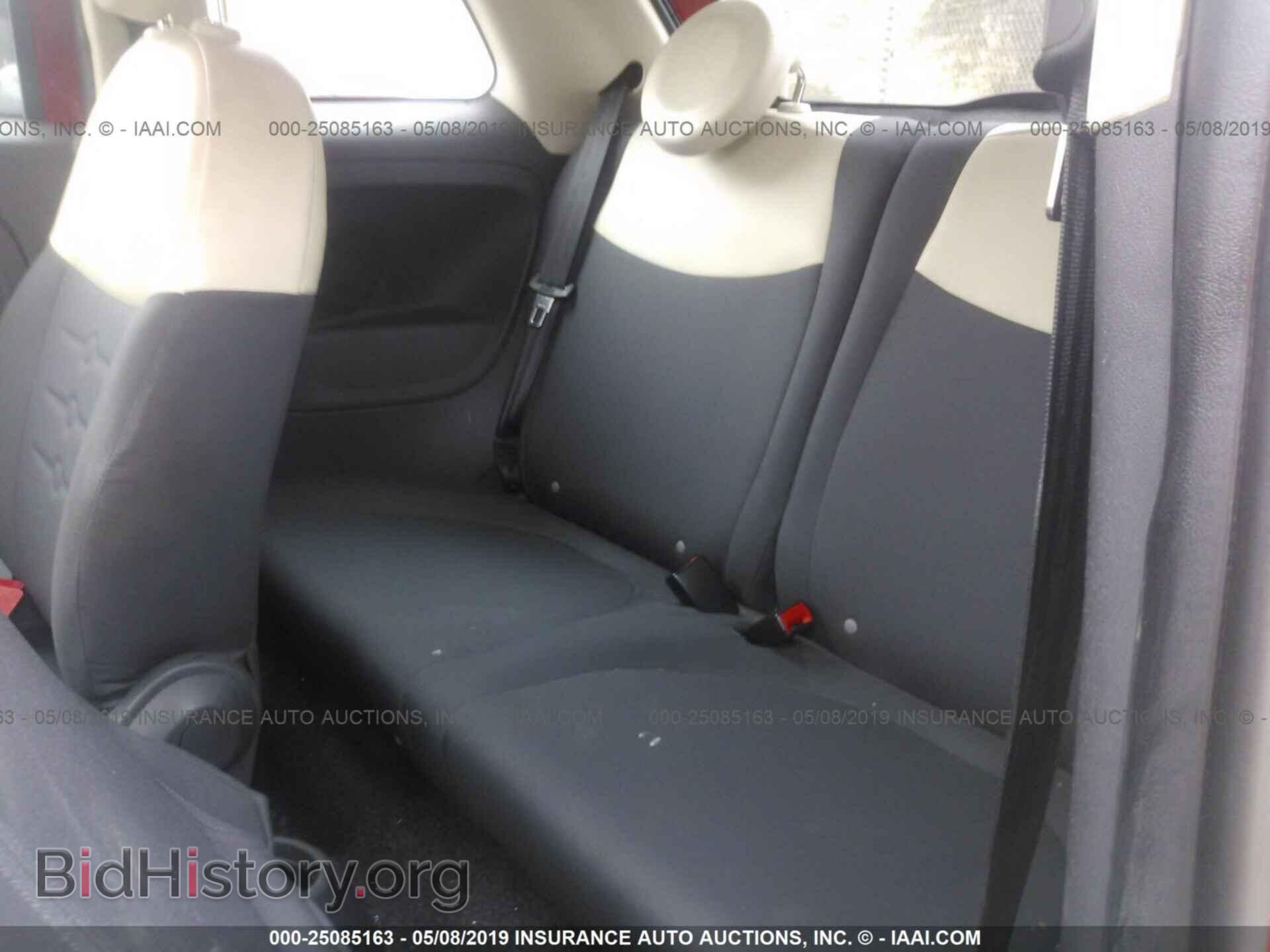 2012 FIAT 500 - VIN: 3C3CFFAR8CT383709 - Фото 8