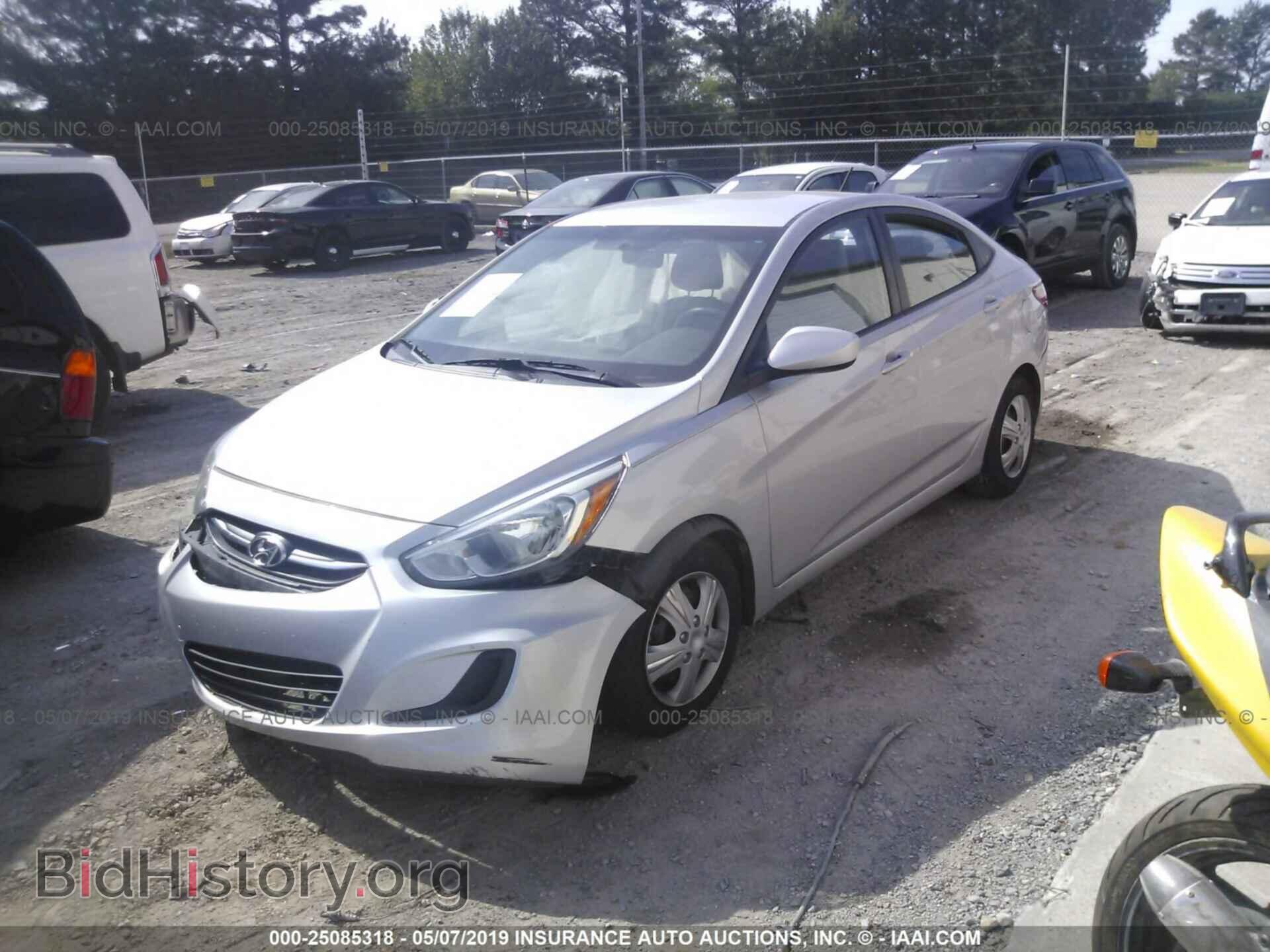 2015 HYUNDAI ACCENT - VIN: KMHCT4AE9FU802498 - Фото 2